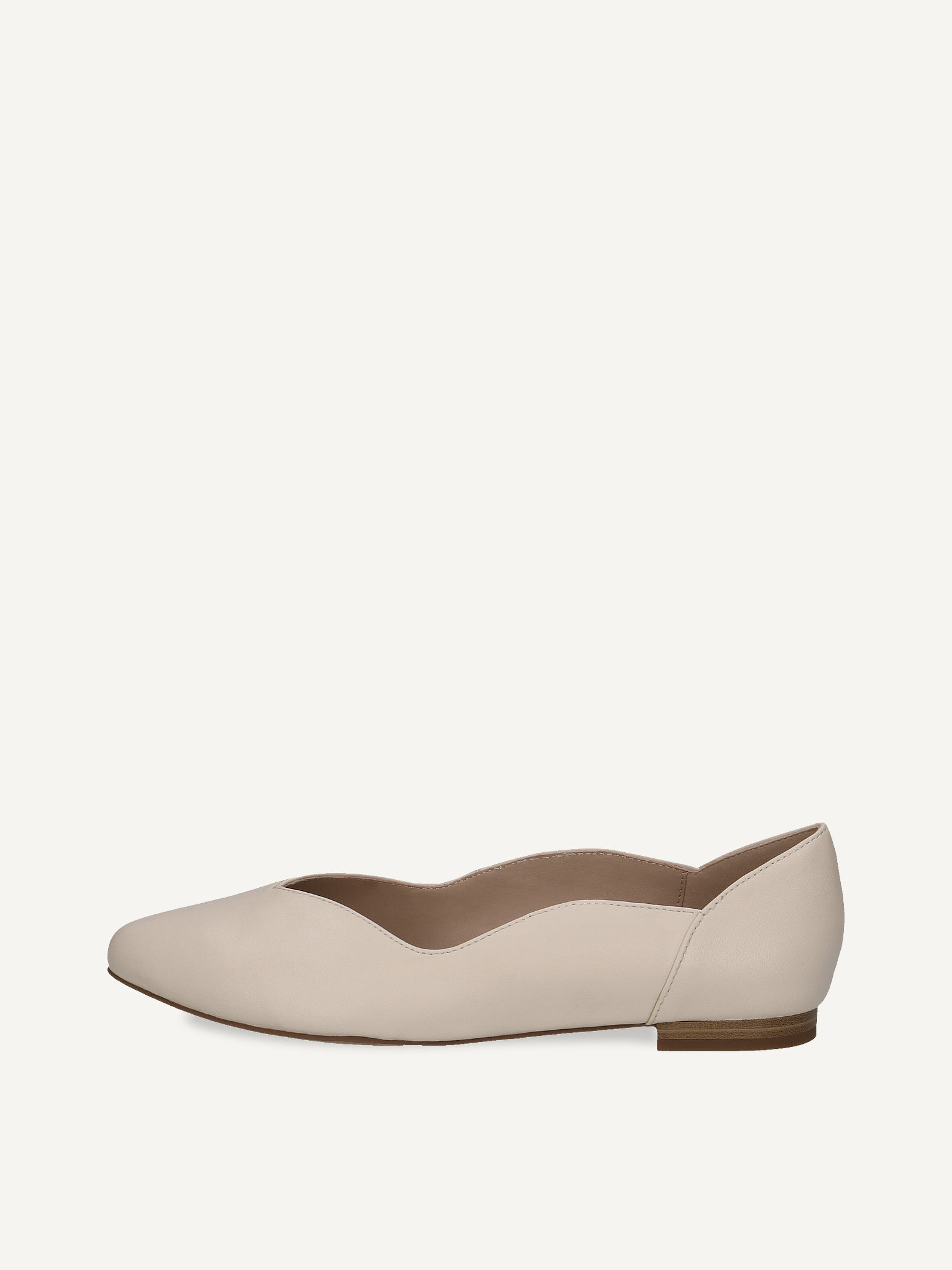 caprice pumps white made of leather with block heel size 41