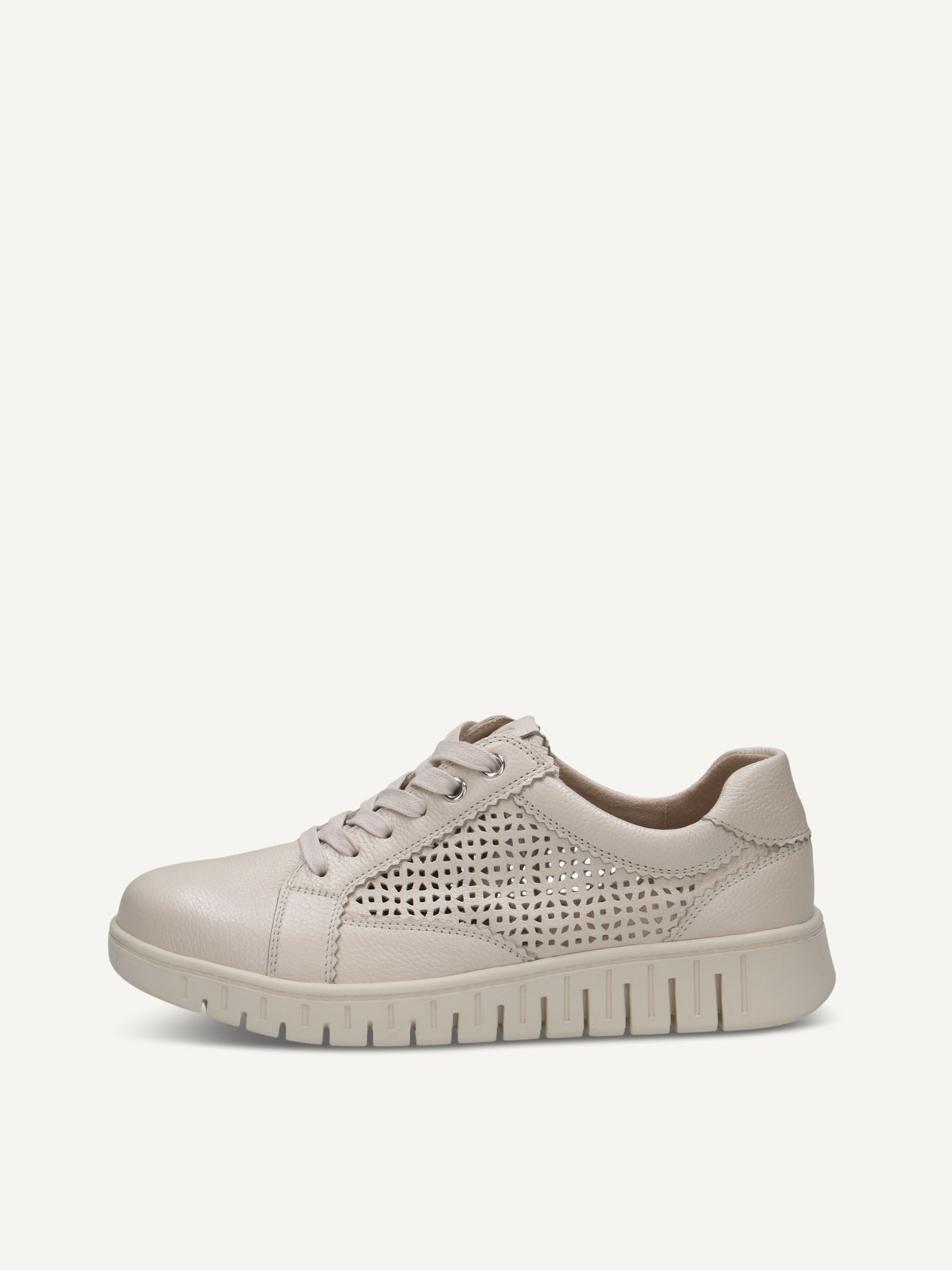 caprice sneaker white made of leather size 38