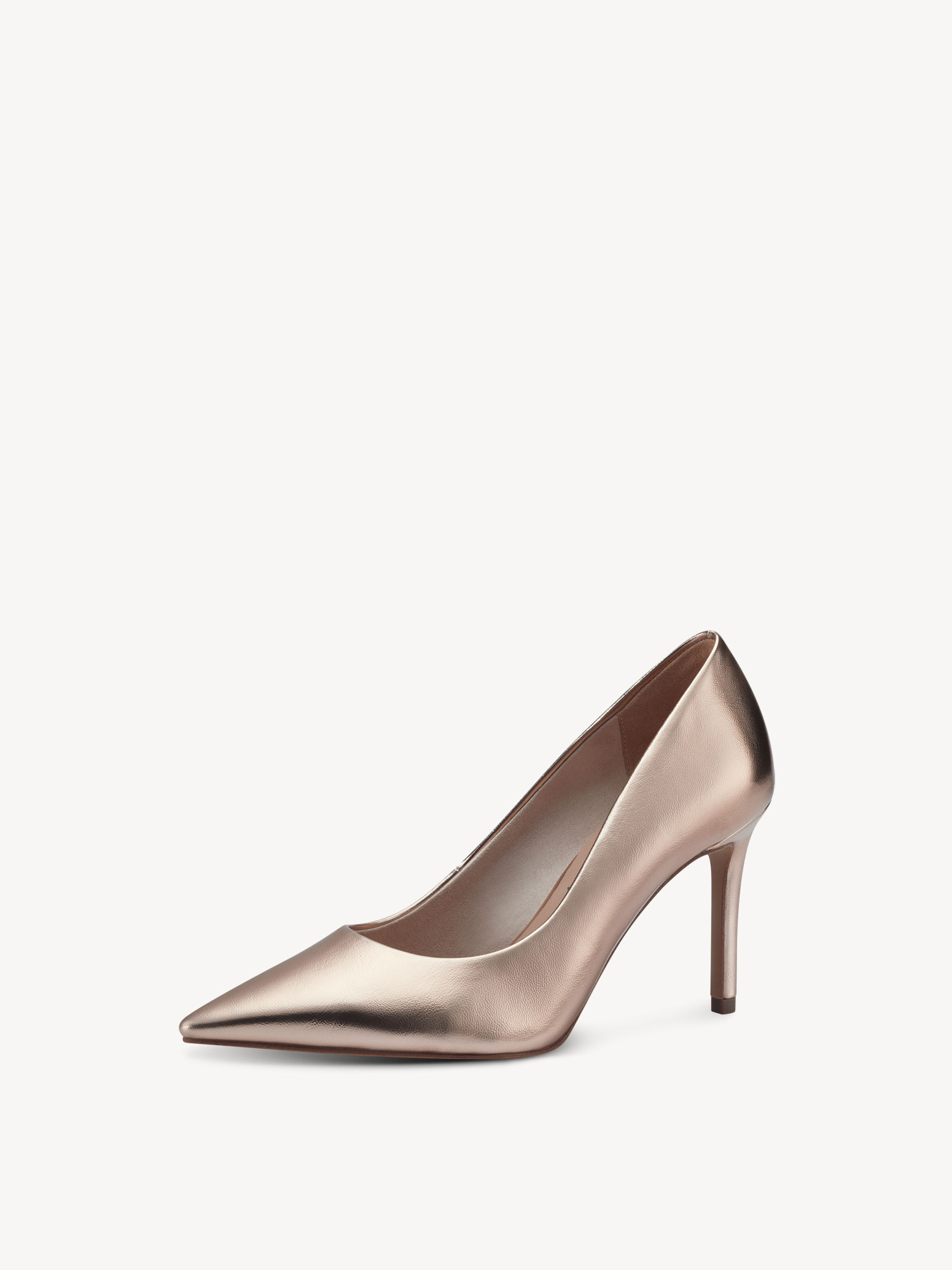 Tamaris pumps rose top gold