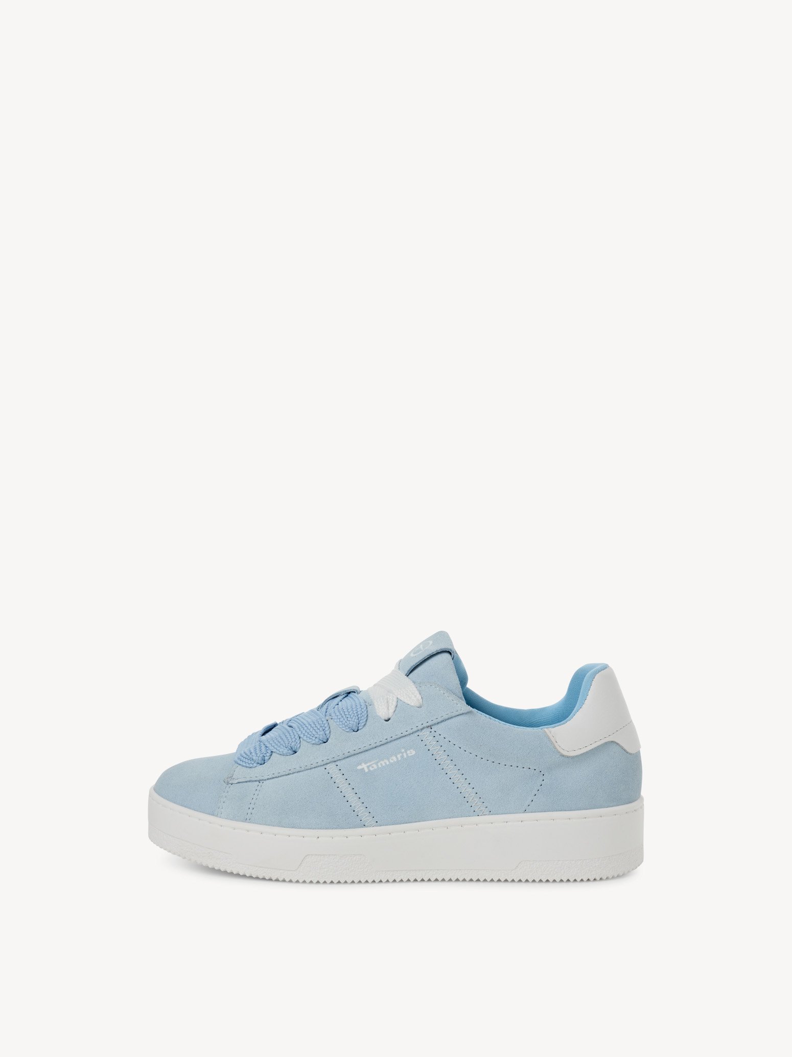 Leather Sneaker - blue