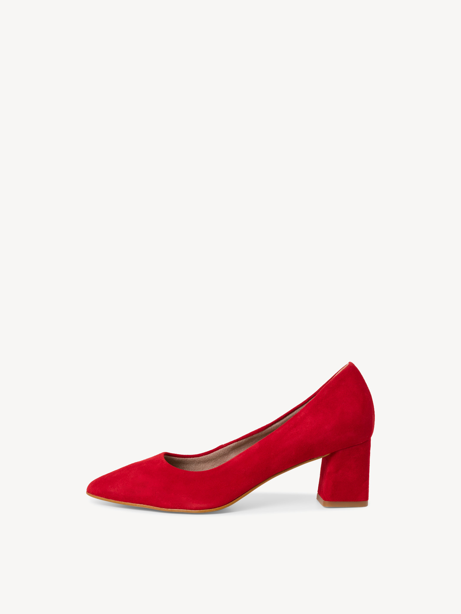 Leather Pumps - red