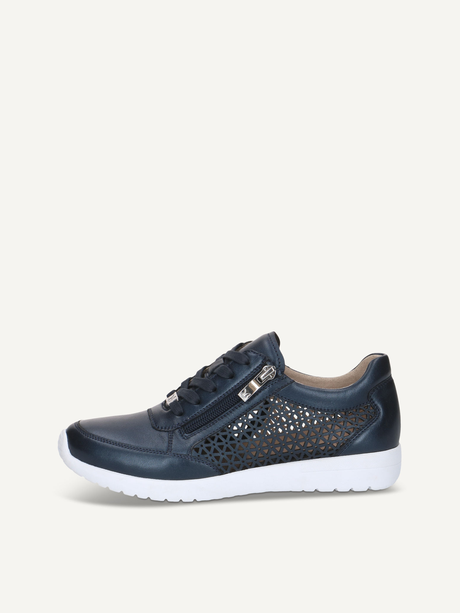 caprice sneaker blue made of leather size 37
