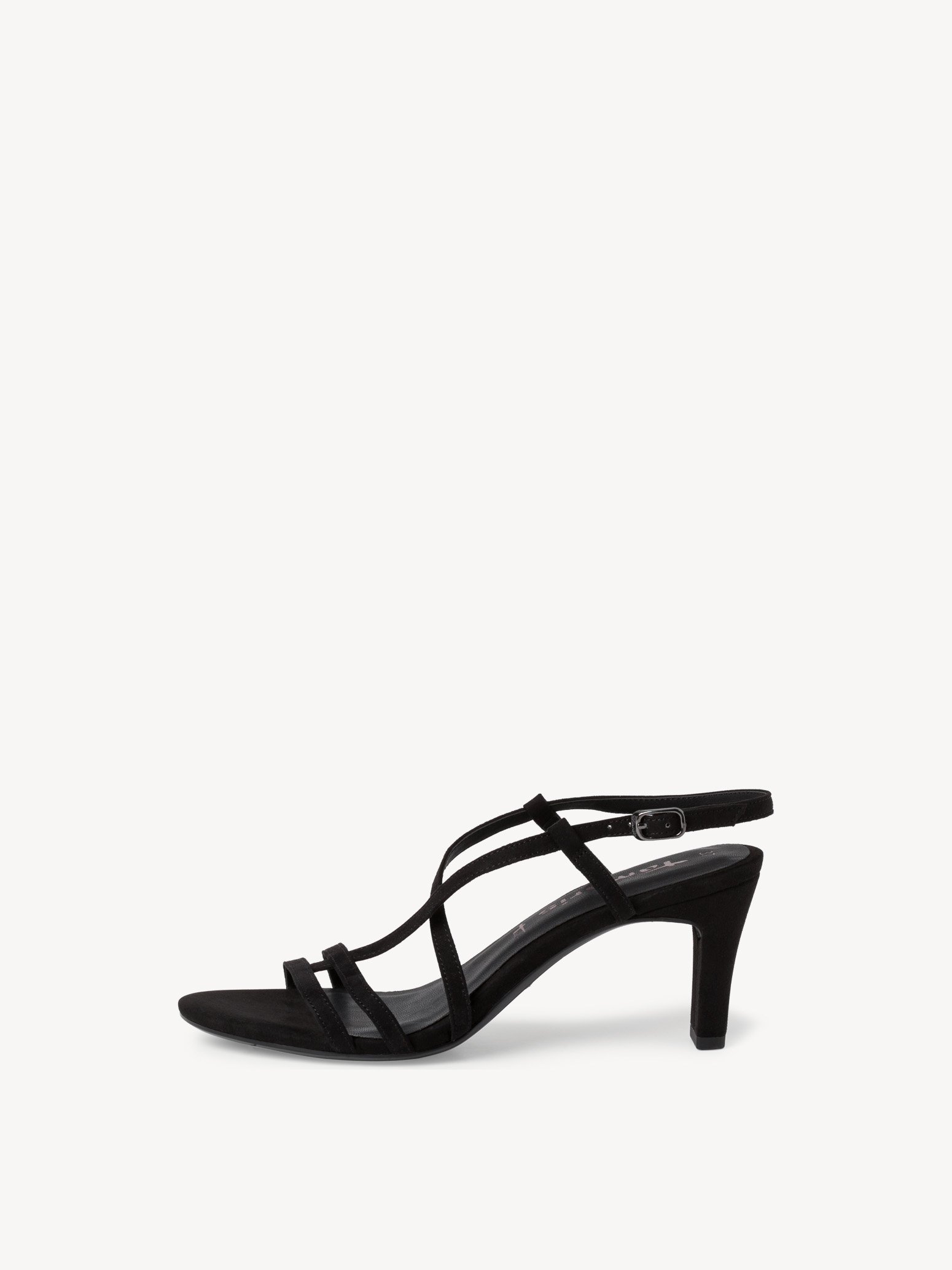 womens black high heels slides foam strappy sandals India  Ubuy
