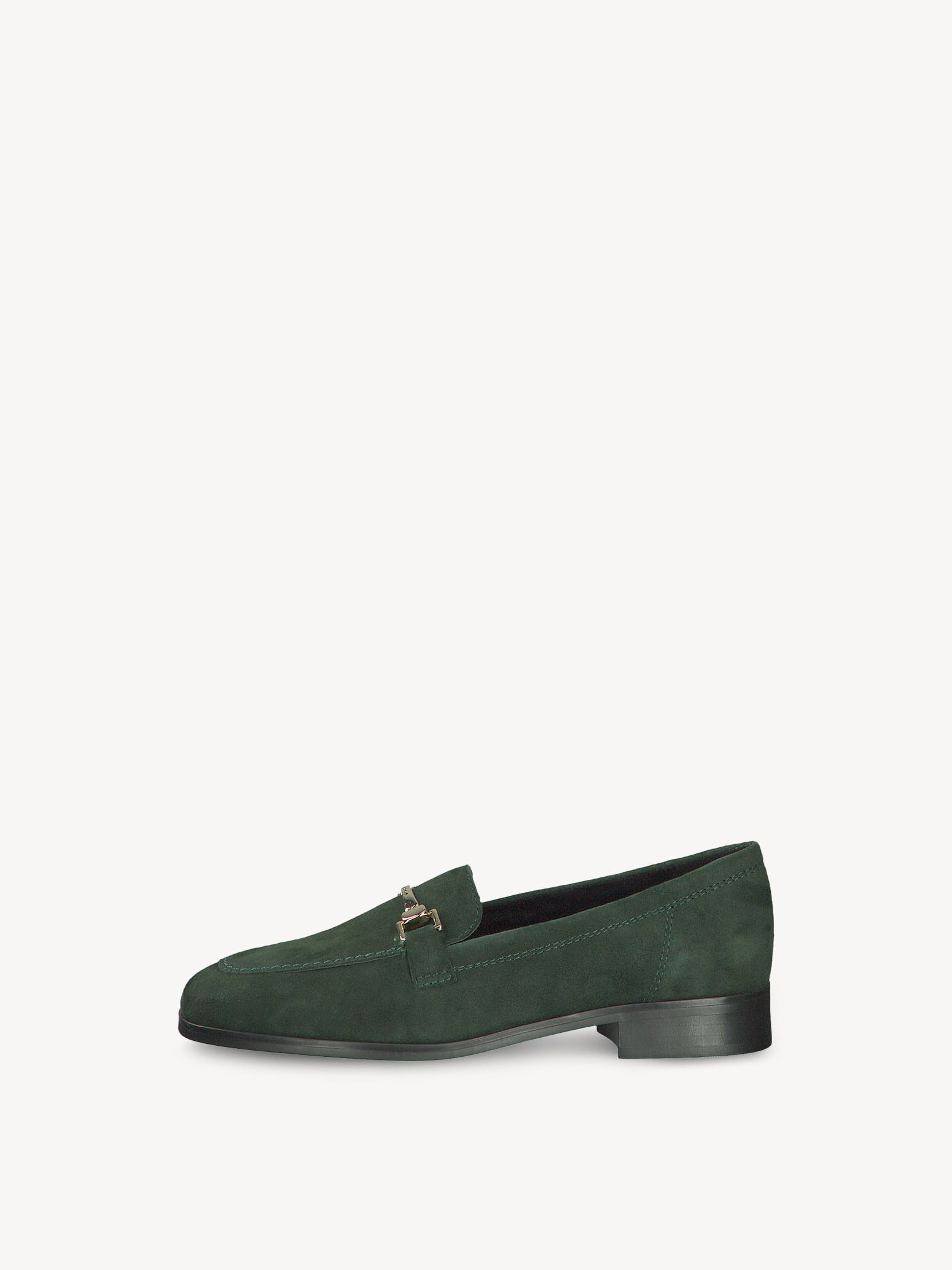 Slipper en cuir - vert