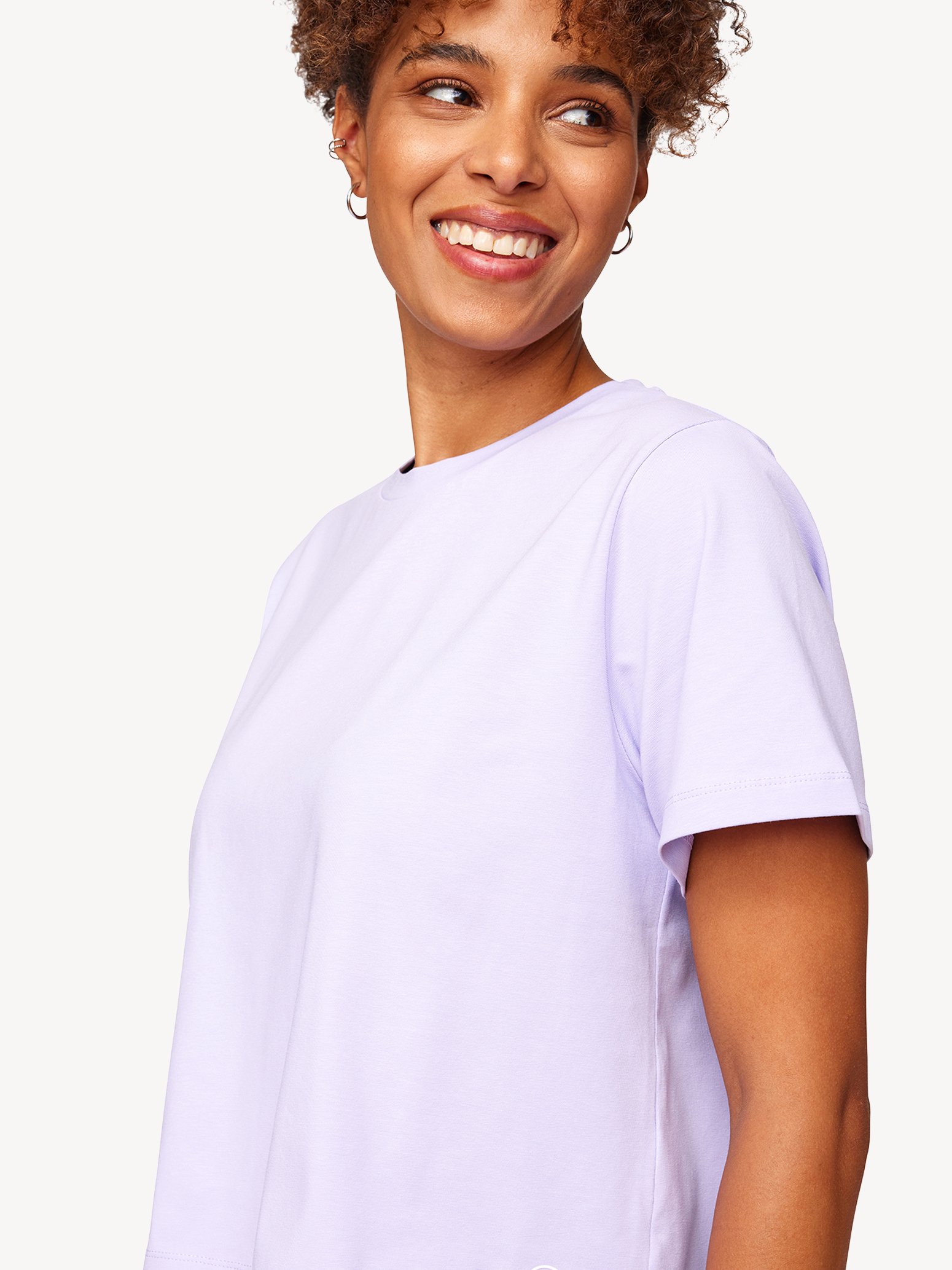 Oversized T-Shirt - lila kaufen! TAW0118-40058: online T-Shirts Tamaris
