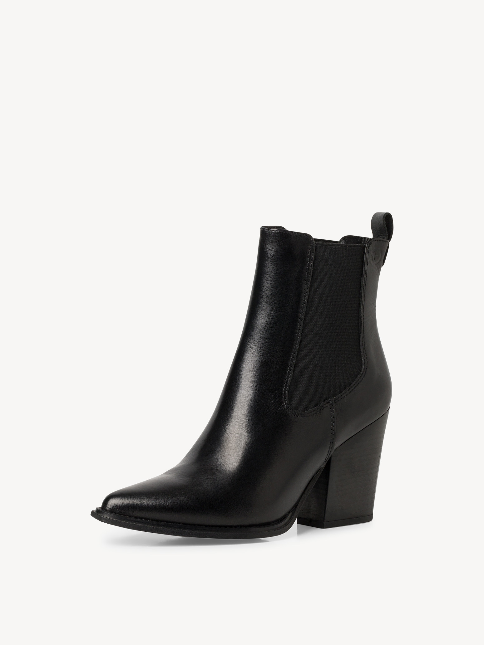 Chloé - Bottes de cow-boy en daim noir En vente sur