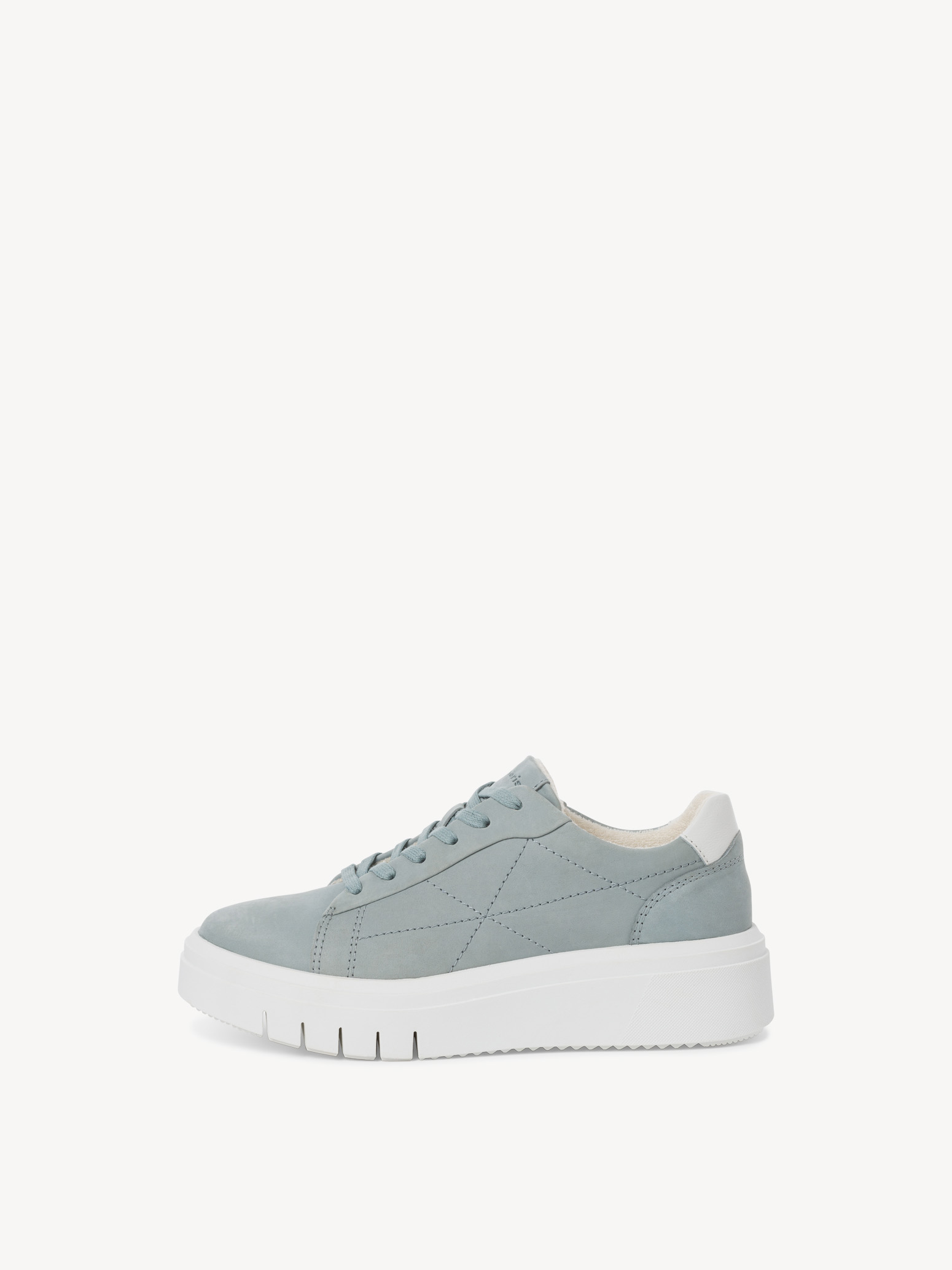 Leather Sneaker - blue