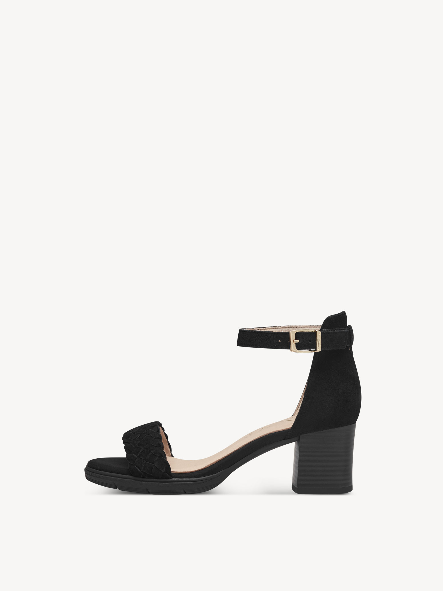 Sandale en cuir - noir