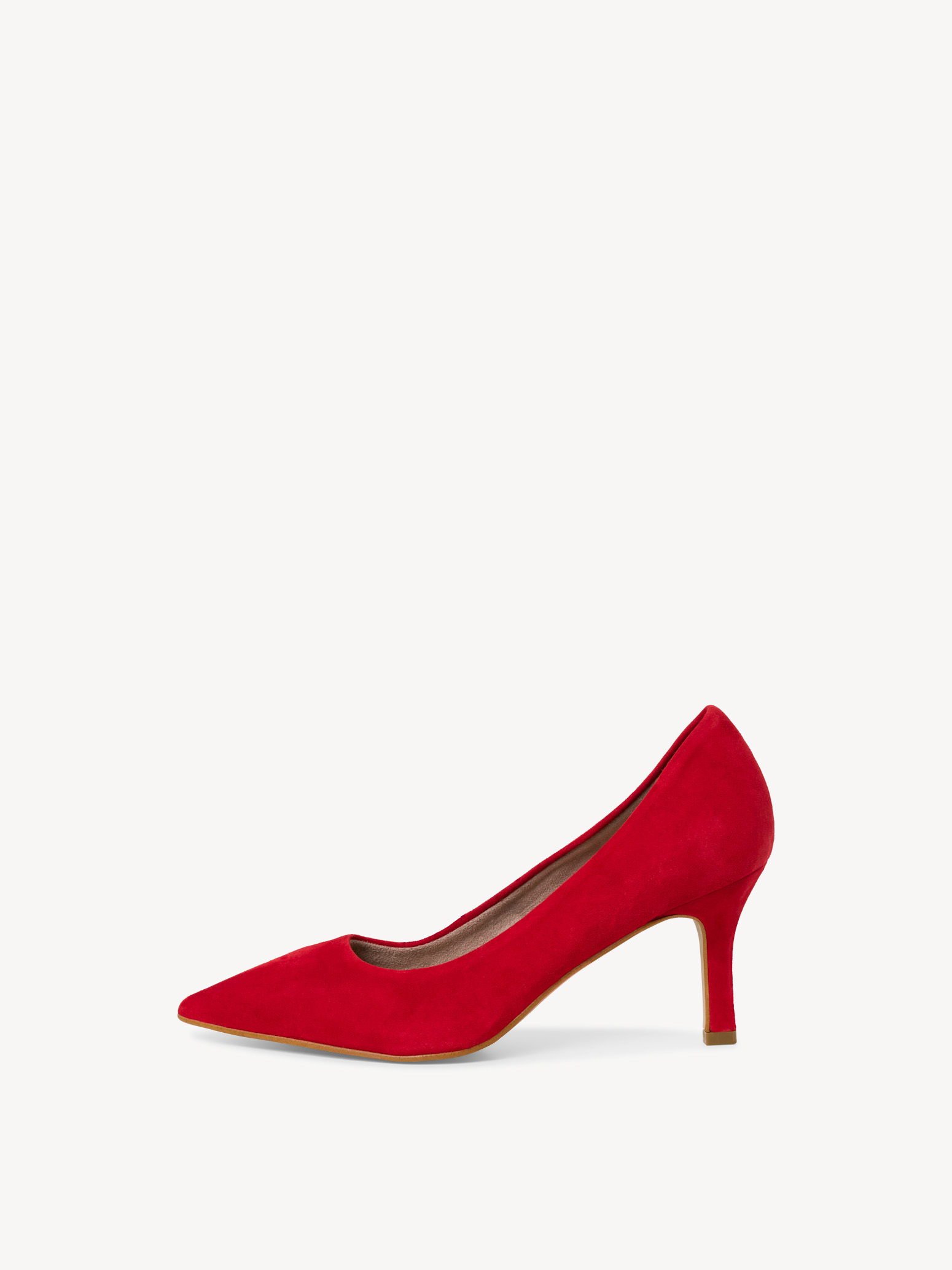 Leather Pumps - red
