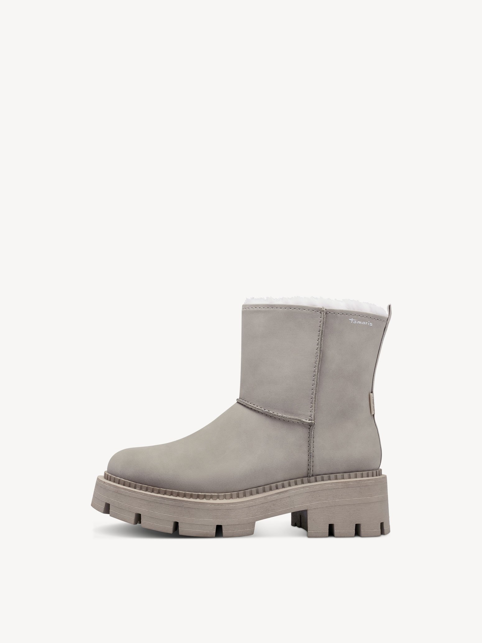 Stiefelette - grau Warmfutter