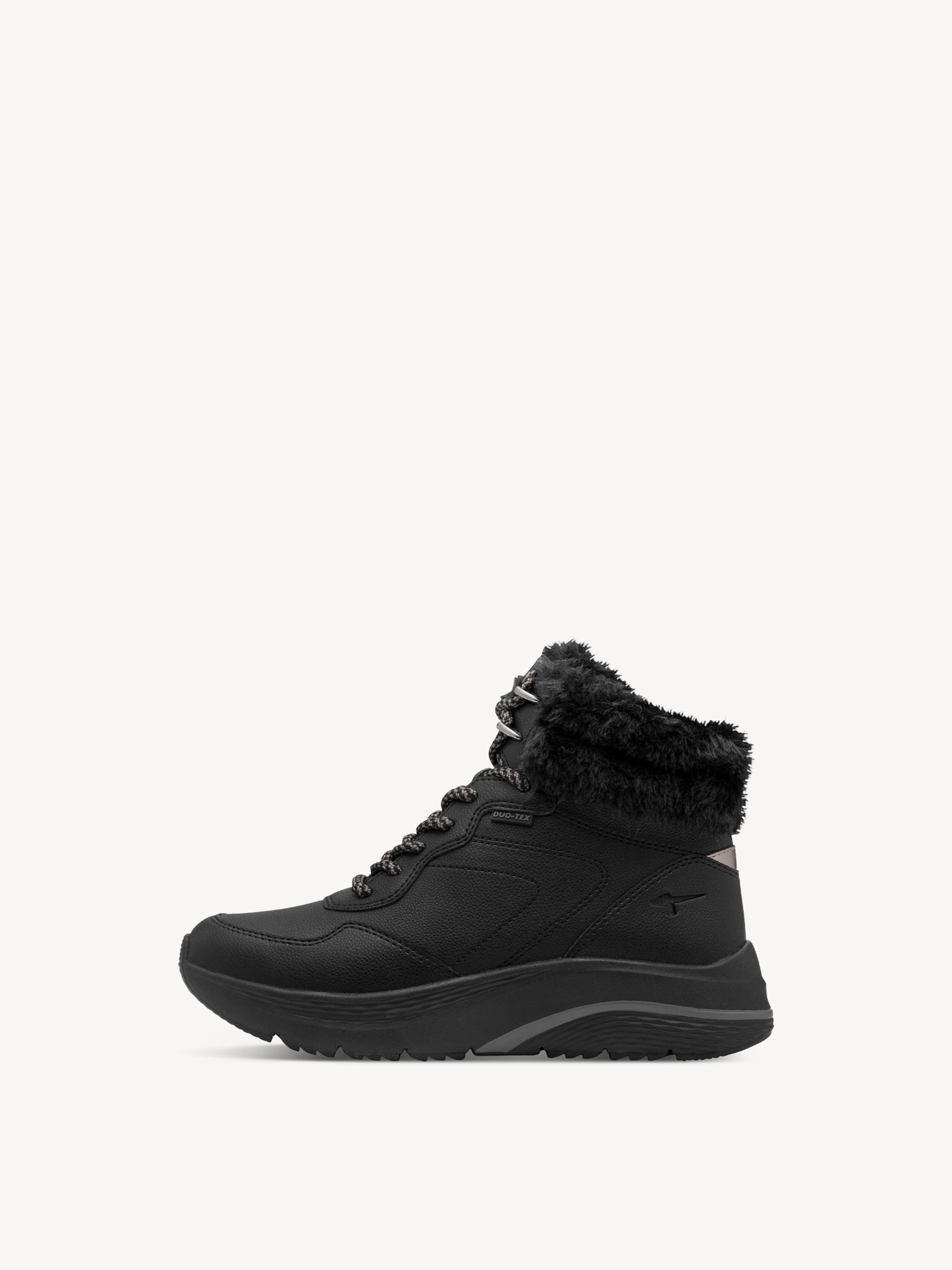 Stiefelette - schwarz Warmfutter