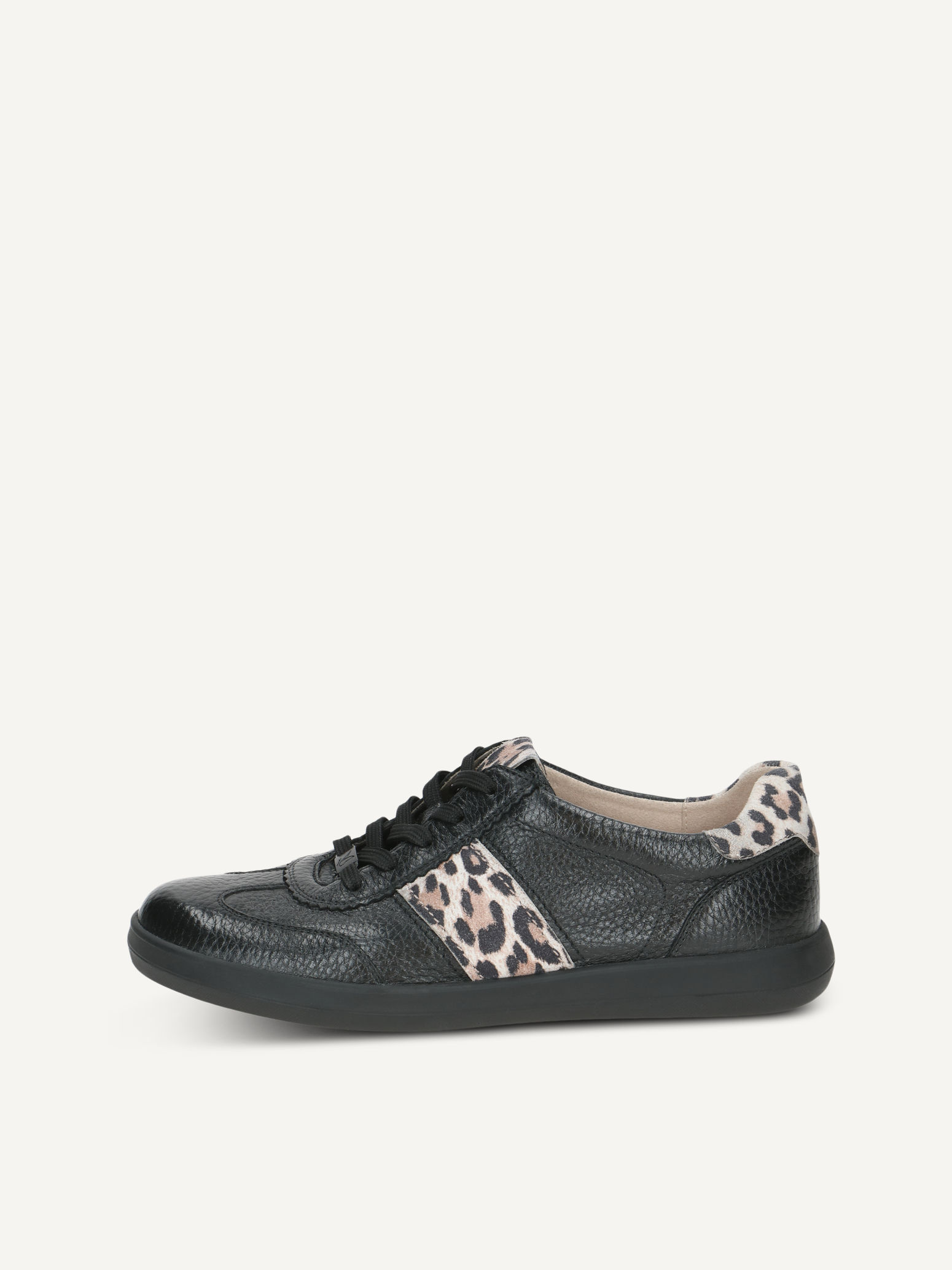 caprice sneaker black made of leather size 39
