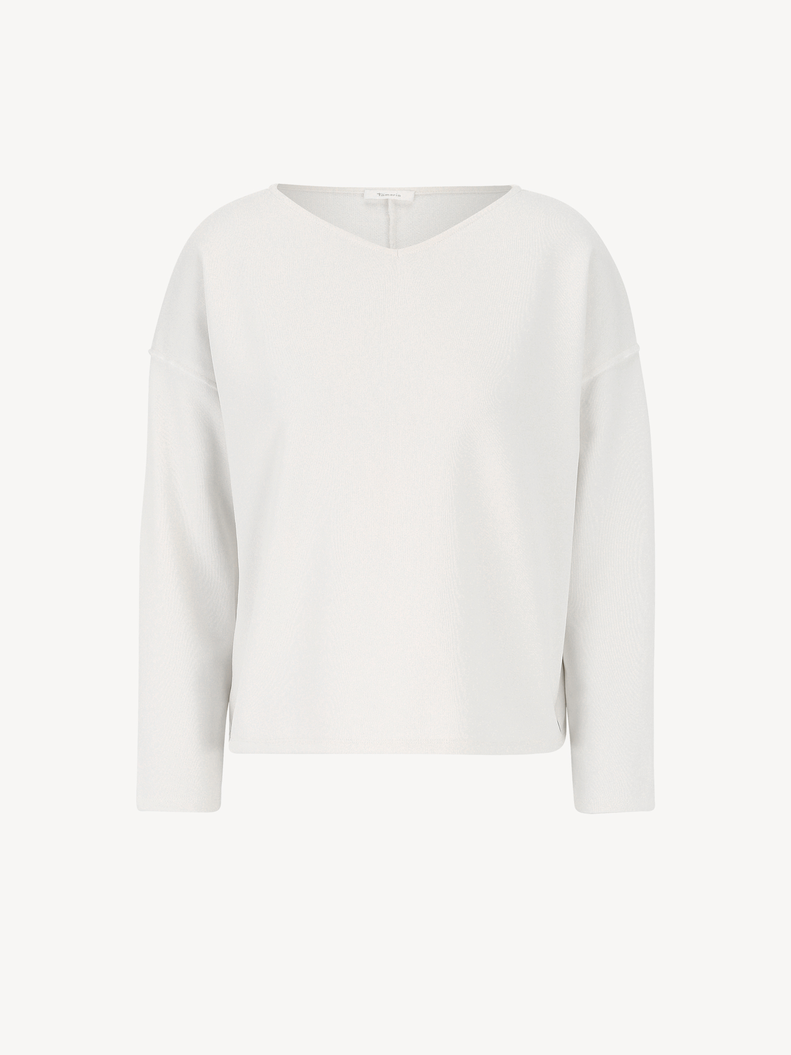 Sweatshirt - weiß