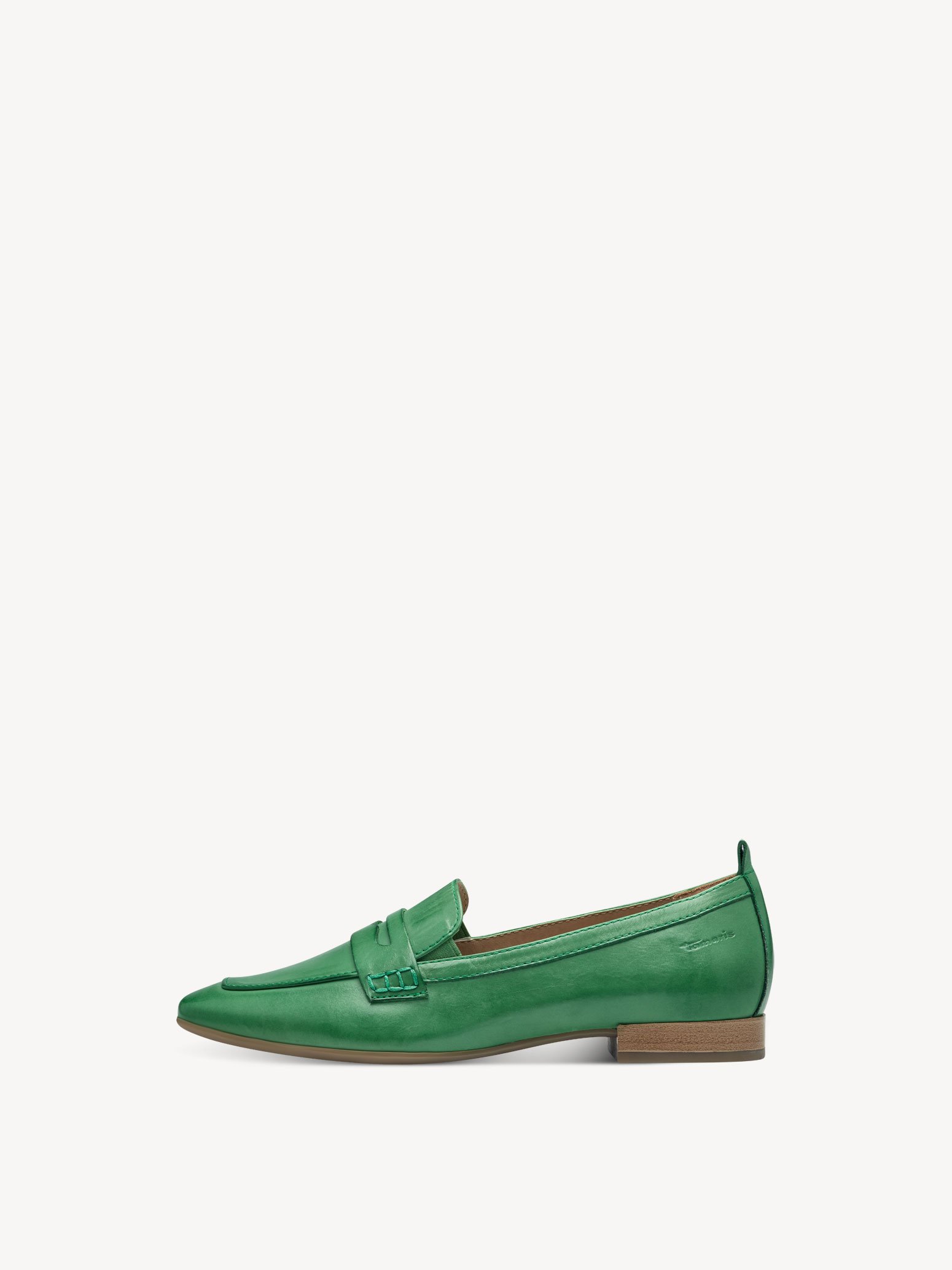 Leather Slipper - green
