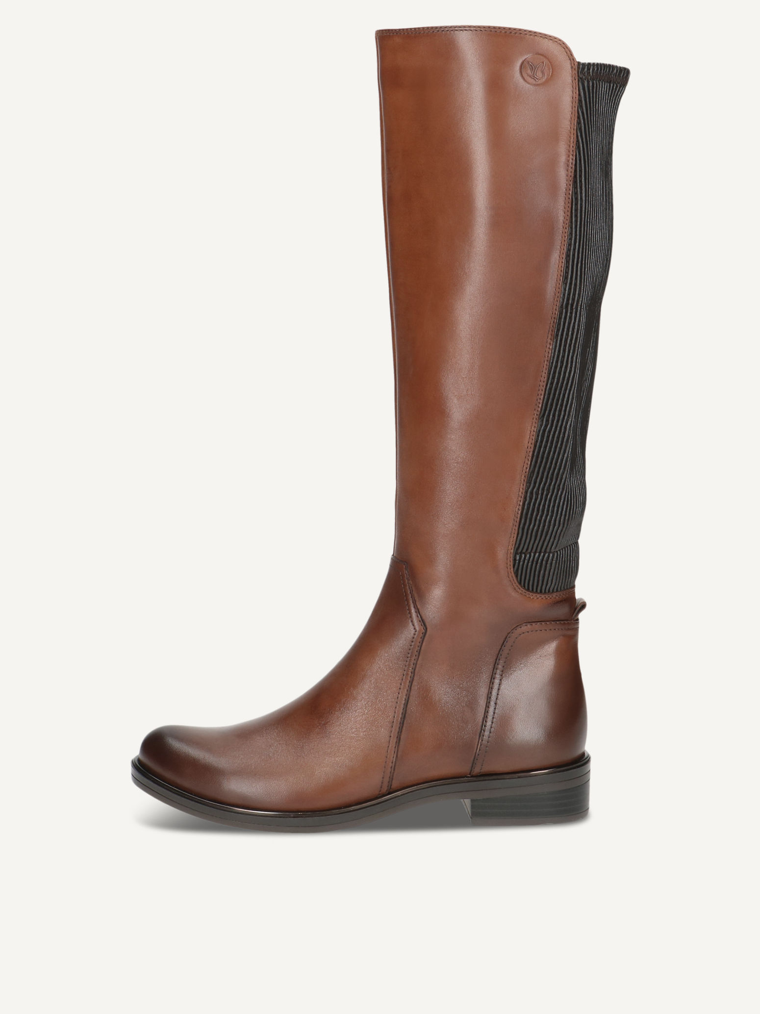 CAPRICE Bottes marron en Mlange de matriaux de cuir et synthtique avec Talon bloc P405 150 €