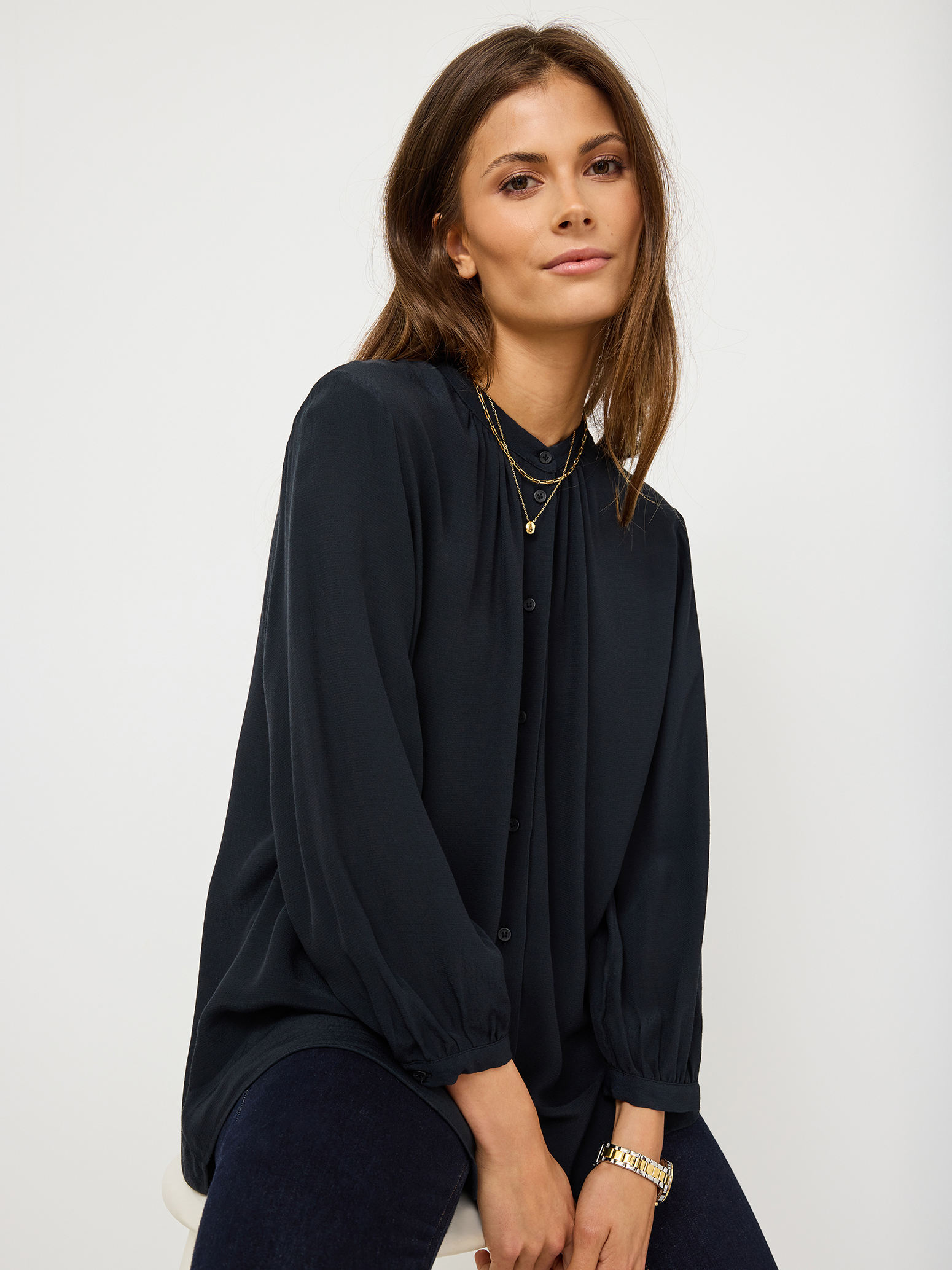 Blouse - black