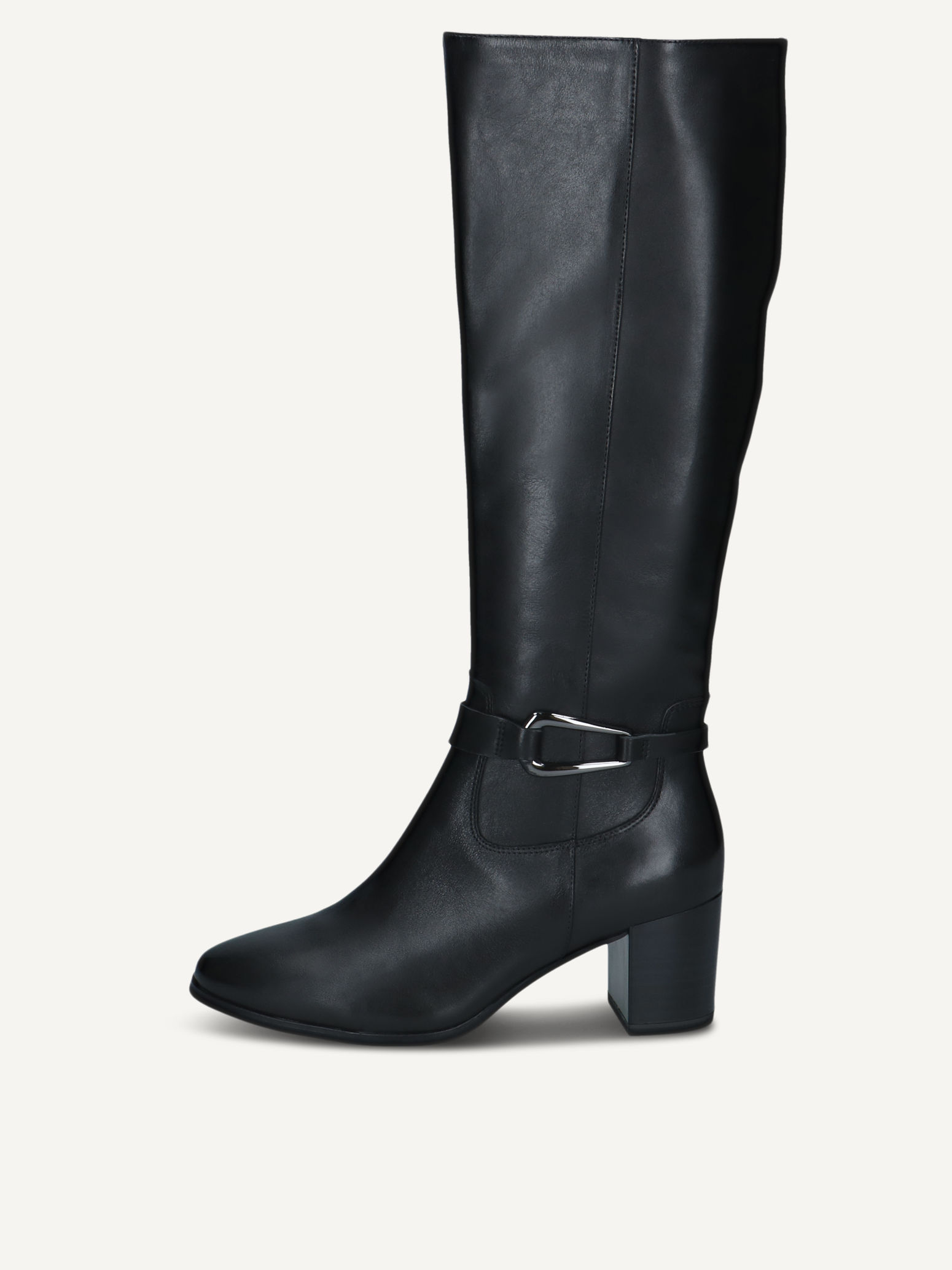 CAPRICE Bottes noir en Cuir avec Talon bloc P385 170 €