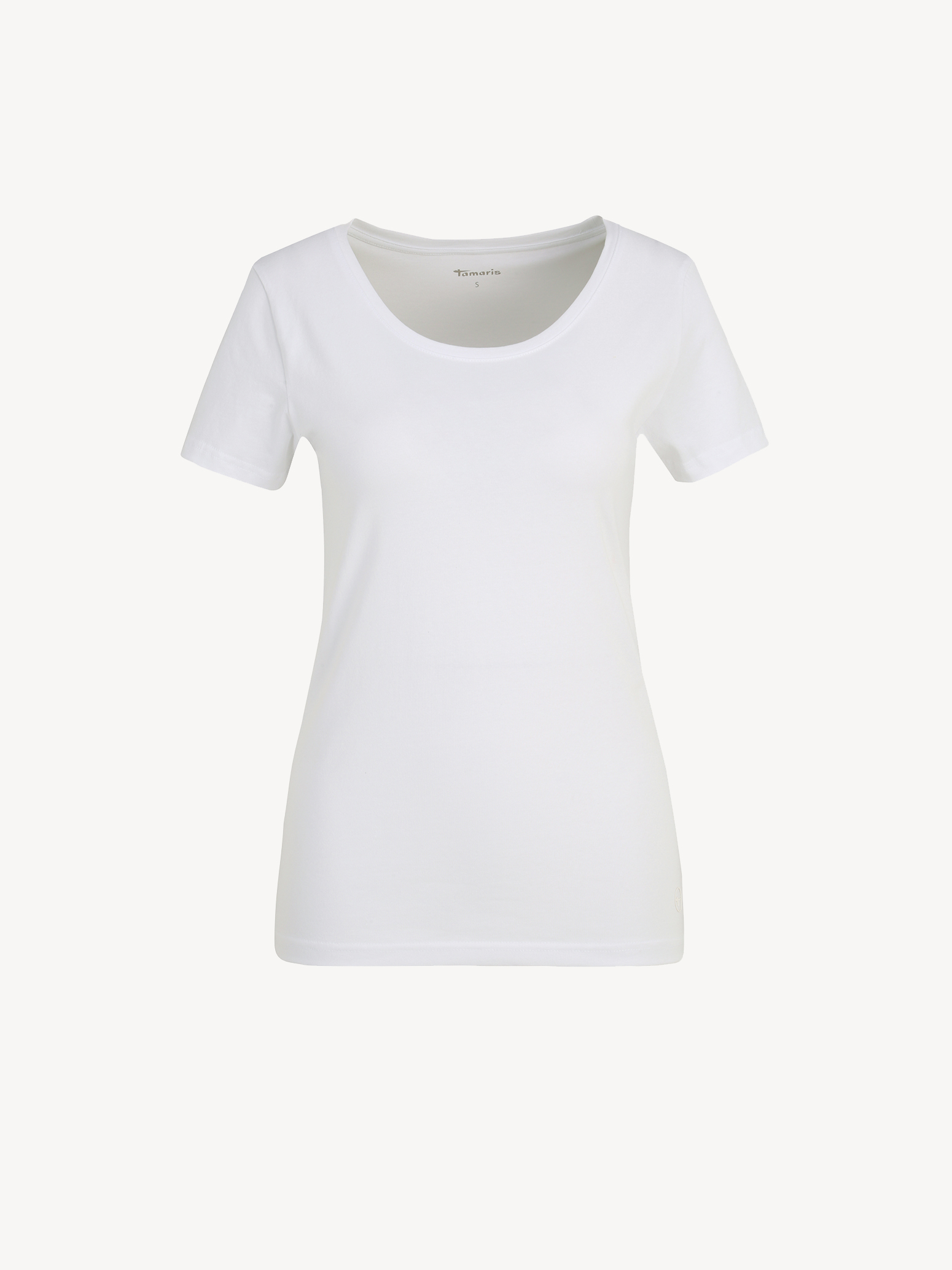 T-shirt - wit, Bright White, hi-res