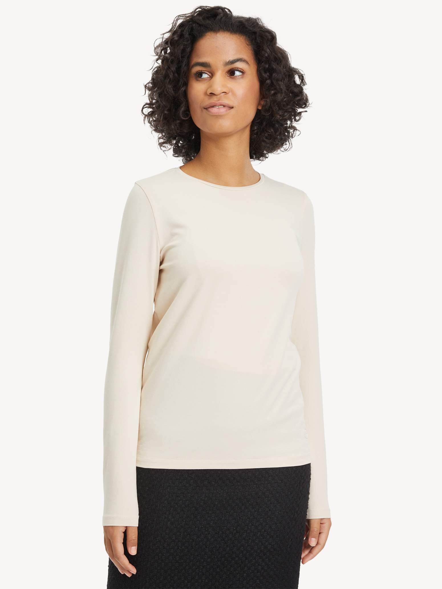 - online TAW0308-70031: Langarmshirt & kaufen! Sweatshirts Hoodies beige Tamaris