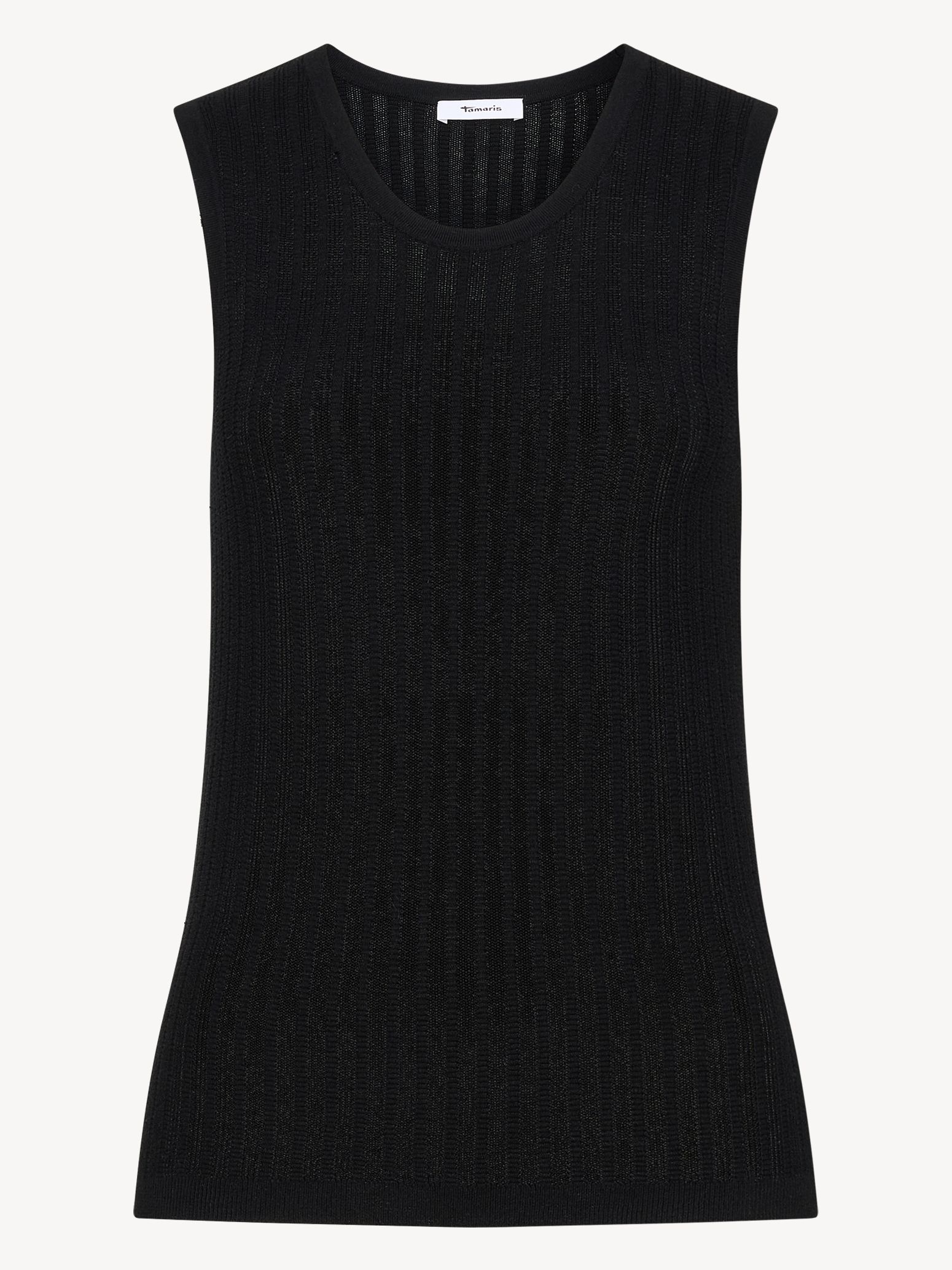 Top in maglia nero - XS
