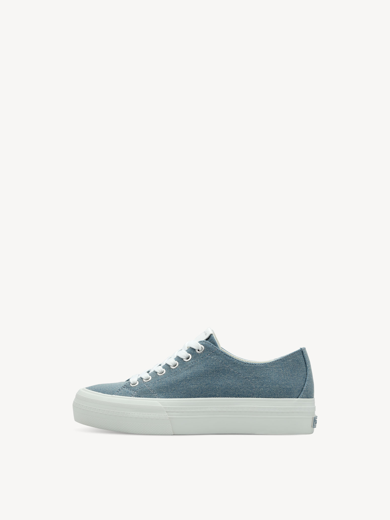 Tamaris Scarpe Da Ginnastica Donna 1-23744-42 – Vegan, Suola Piatta, Chiusura Con Lacci, Morbida Soletta, Colore Bianco