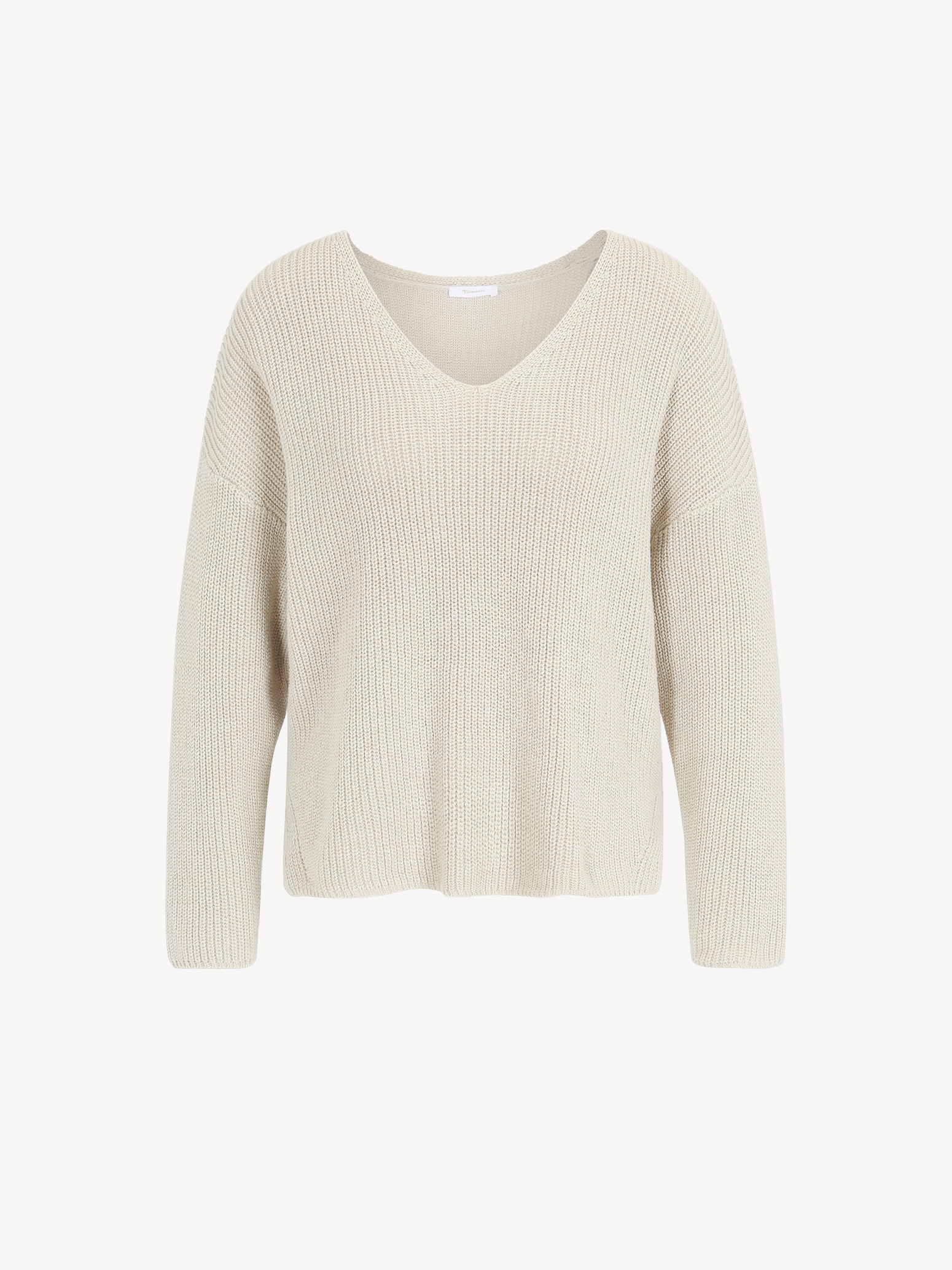 Pull-over en tricot - gris