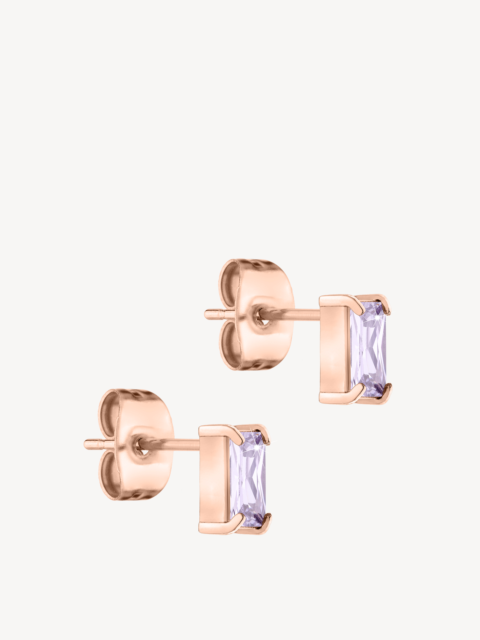 Σκουλαρίκια - ροζ-χρυσαφί