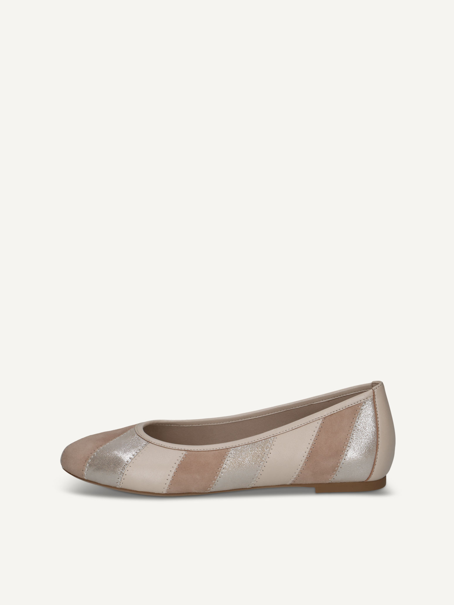 CAPRICE Ballerine marron en Cuir avec Talon bloc P405 56 €