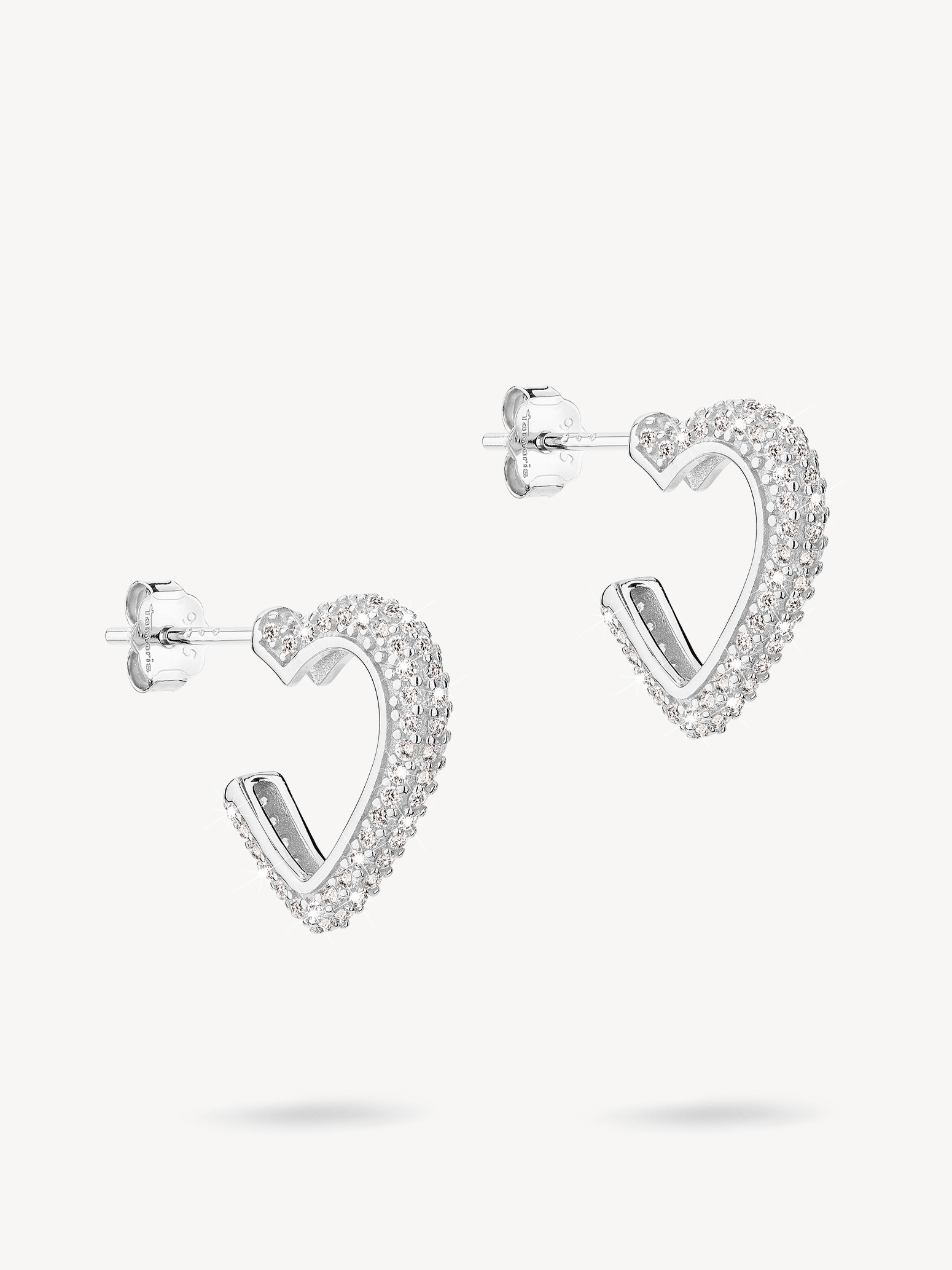 ﻿Creole earring - silver