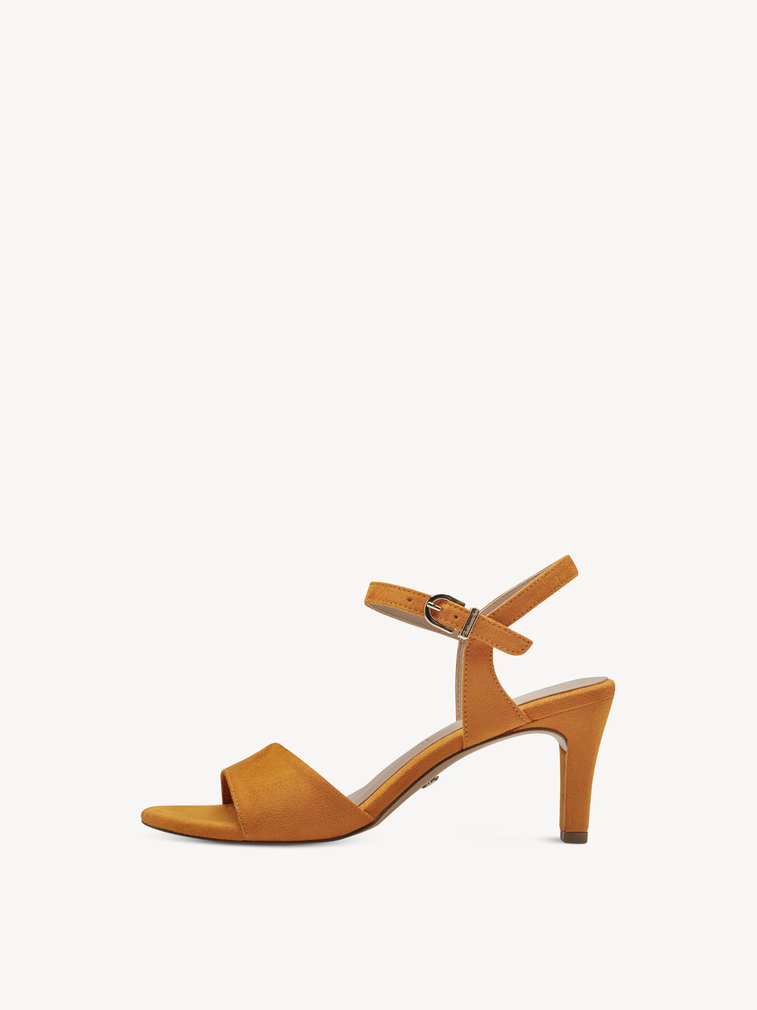 Heeled sandal - yellow