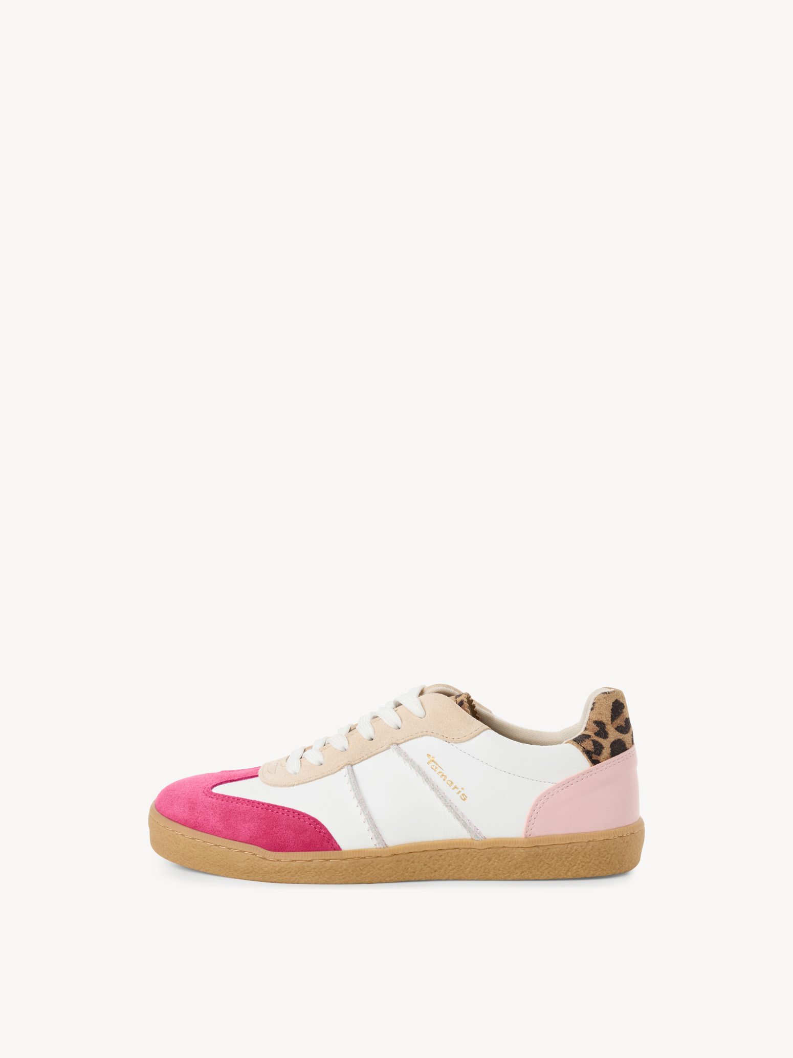 Leather Sneaker - pink