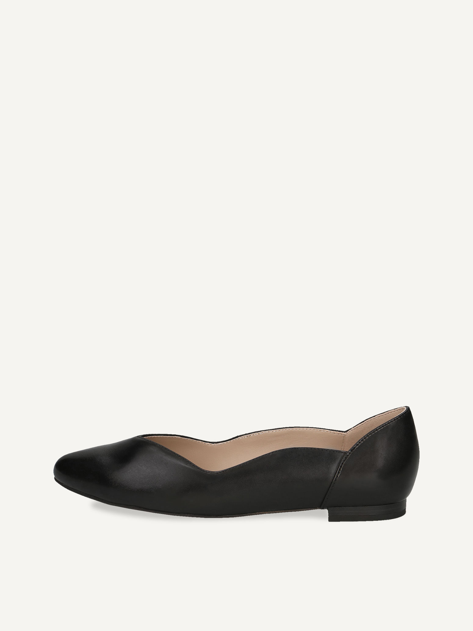 caprice pumps black made of leather with block heel size 41