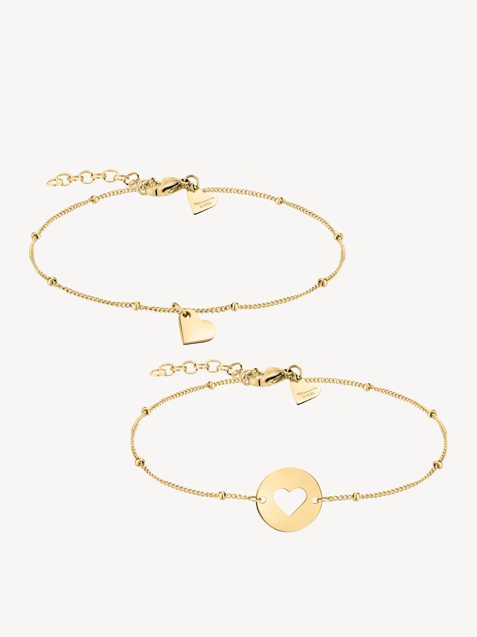 Set de bracelets - doré
