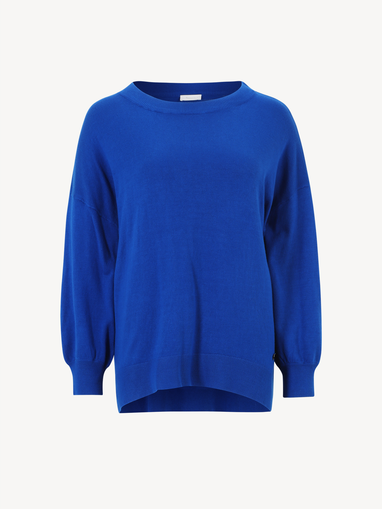 pull-over en tricot bleu - 44