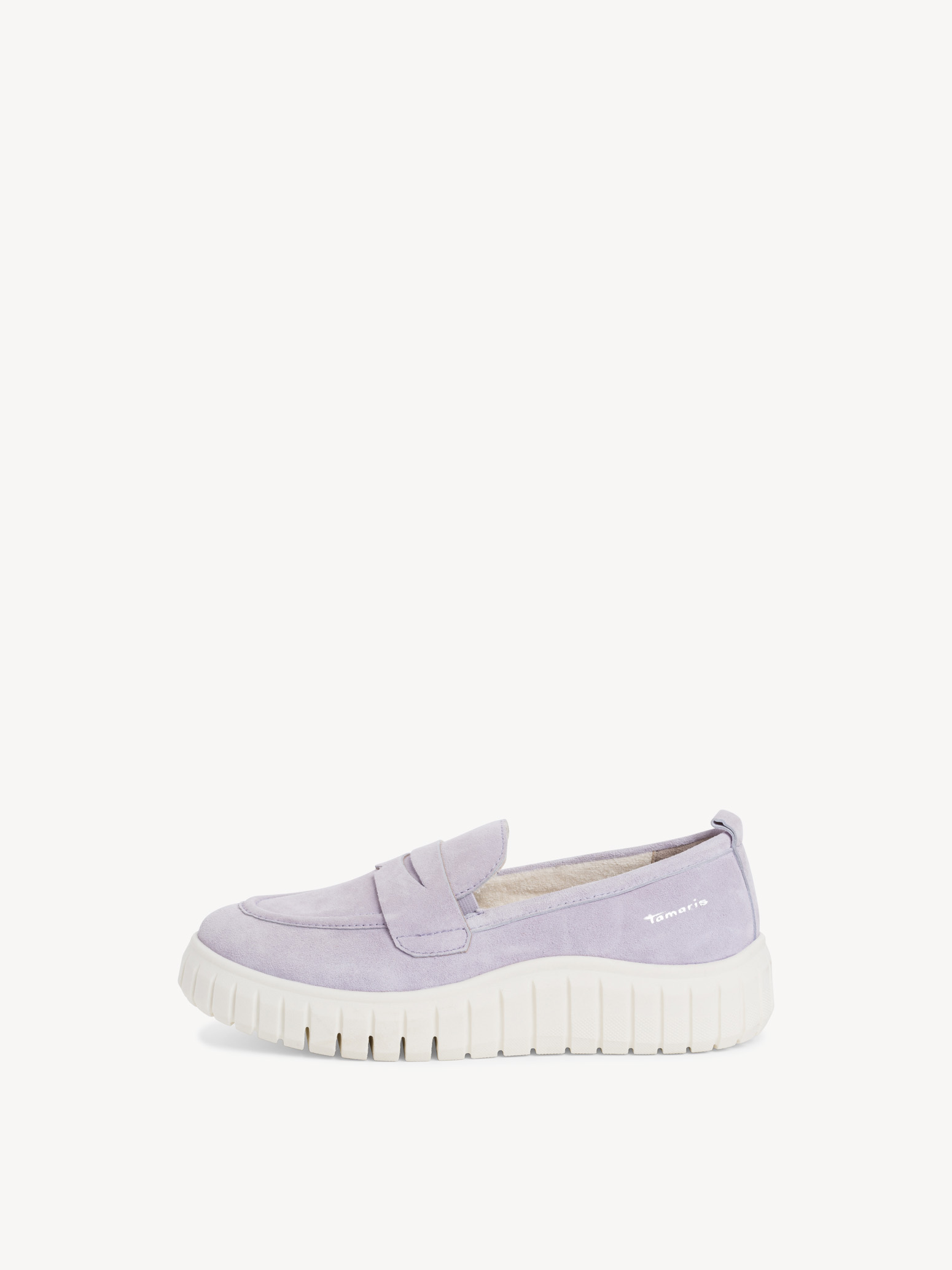 Leather Sneaker - purple