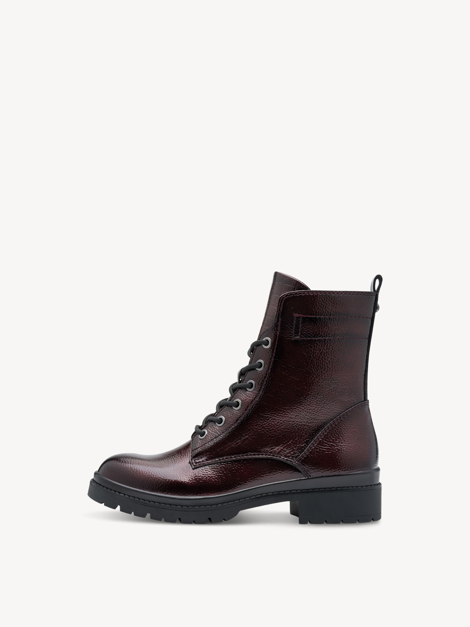 Stiefelette rot Gr. 37