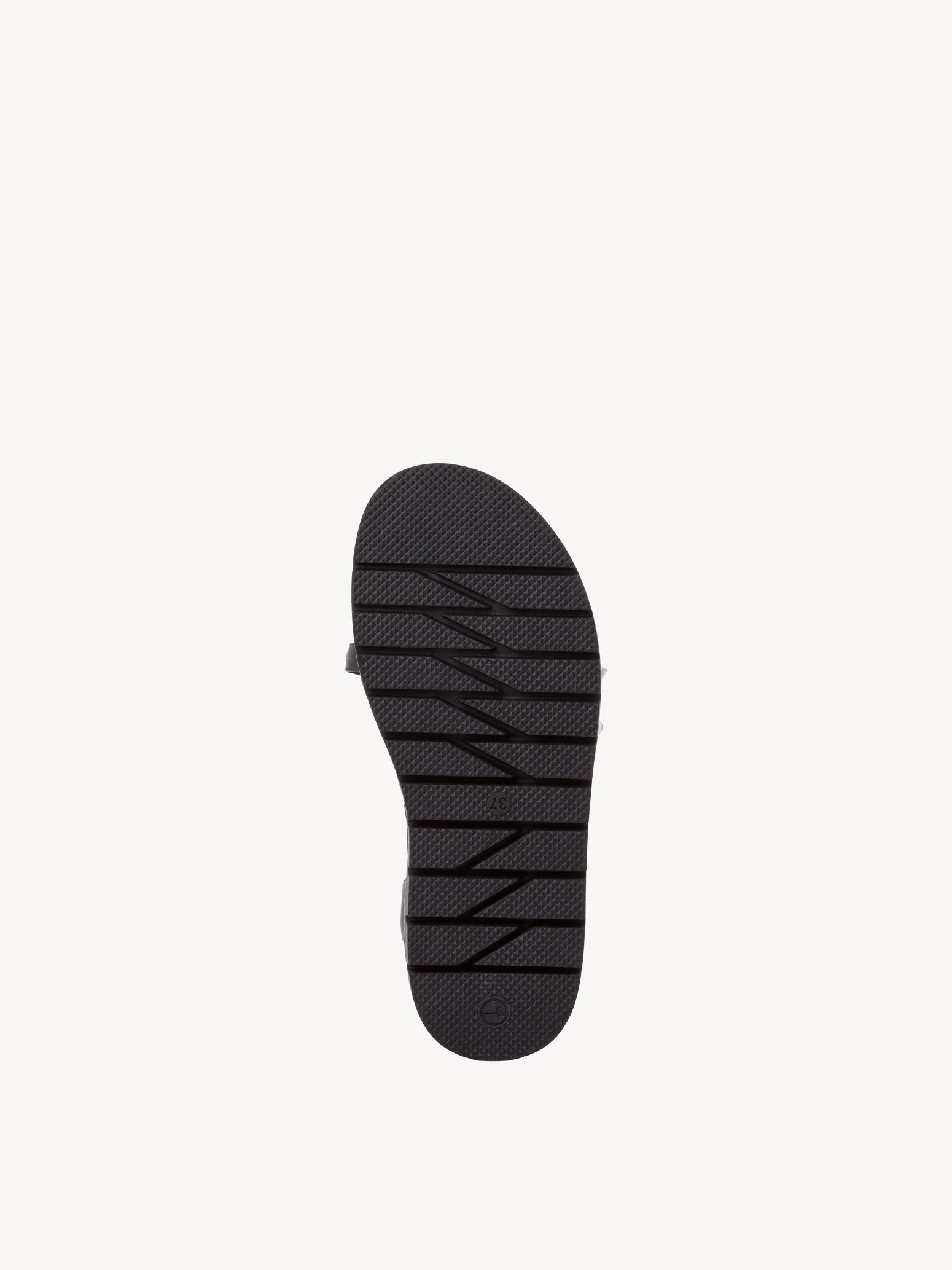 Leather Sandal - black, BLACK, hi-res