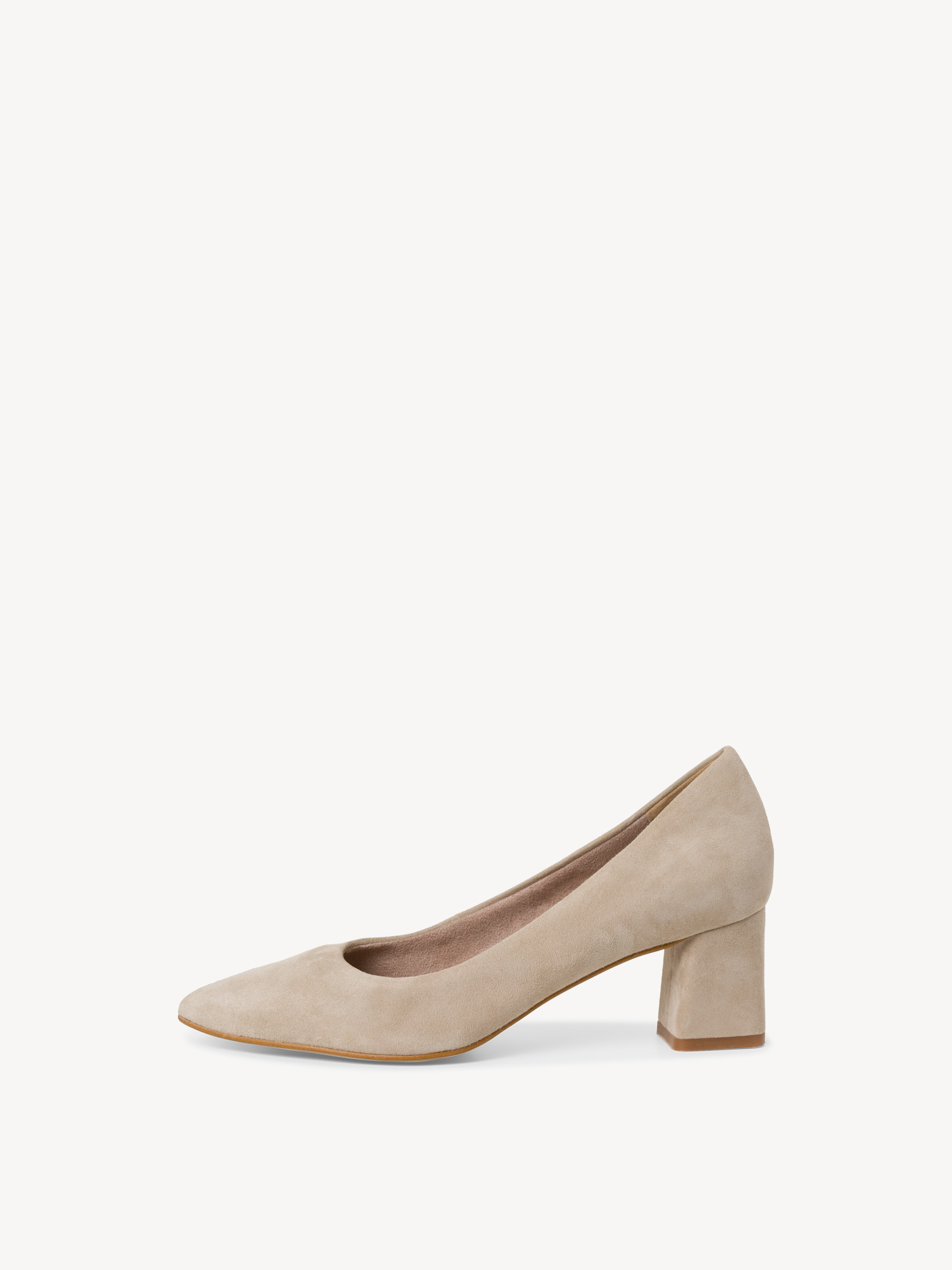 Leather Pumps - beige