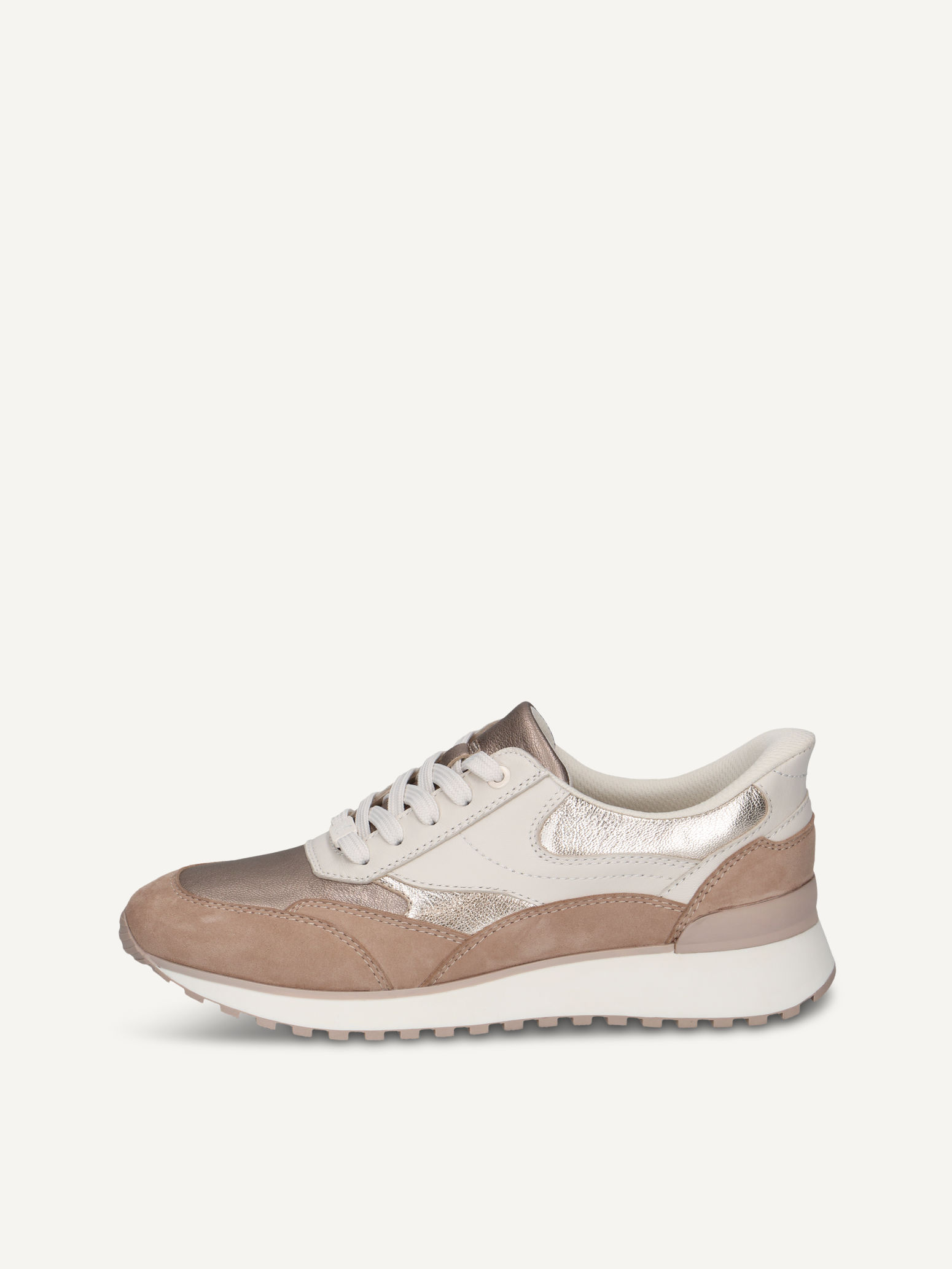 caprice sneaker beige made of leather size 37