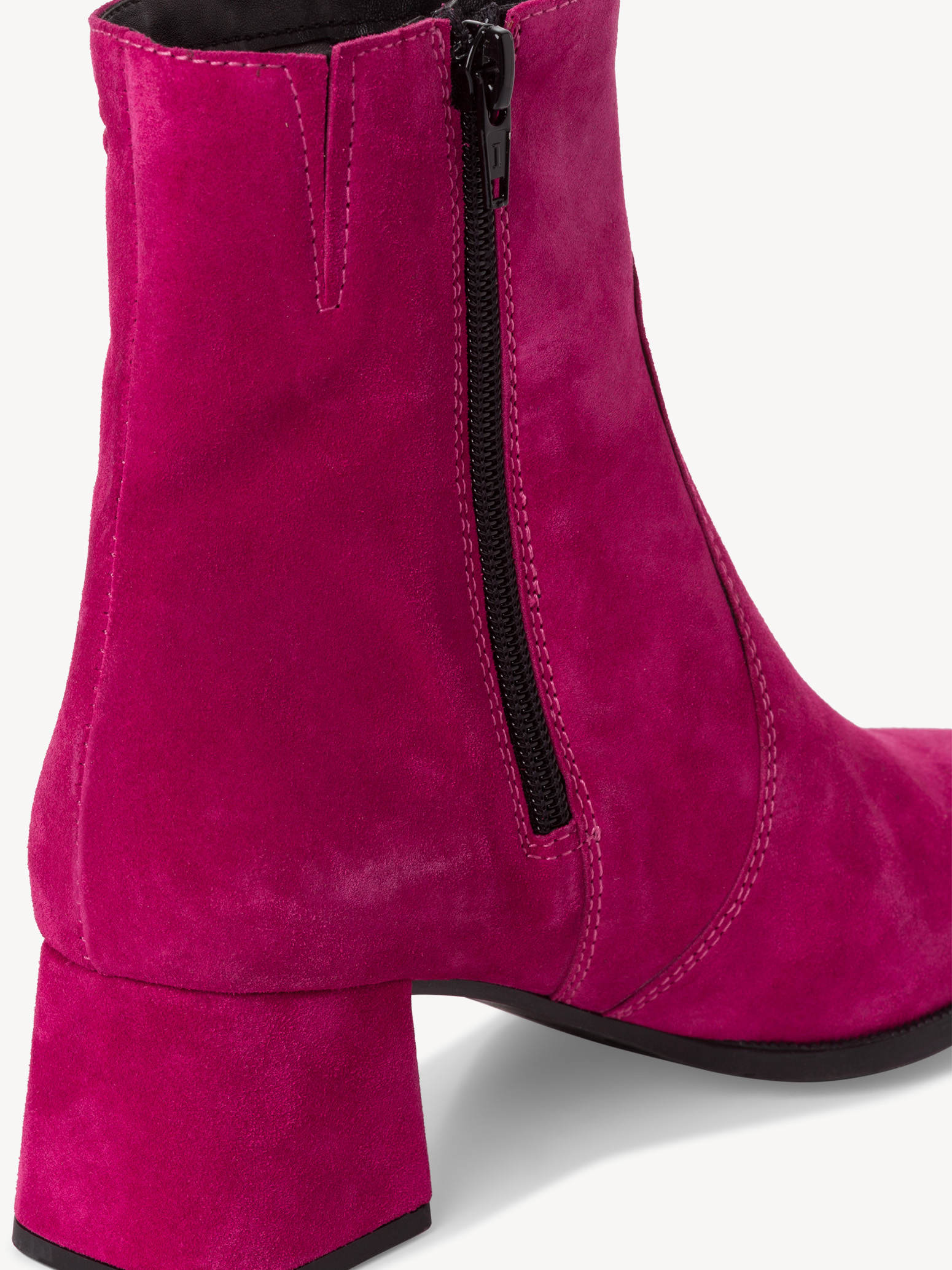bottines femme rose fushia