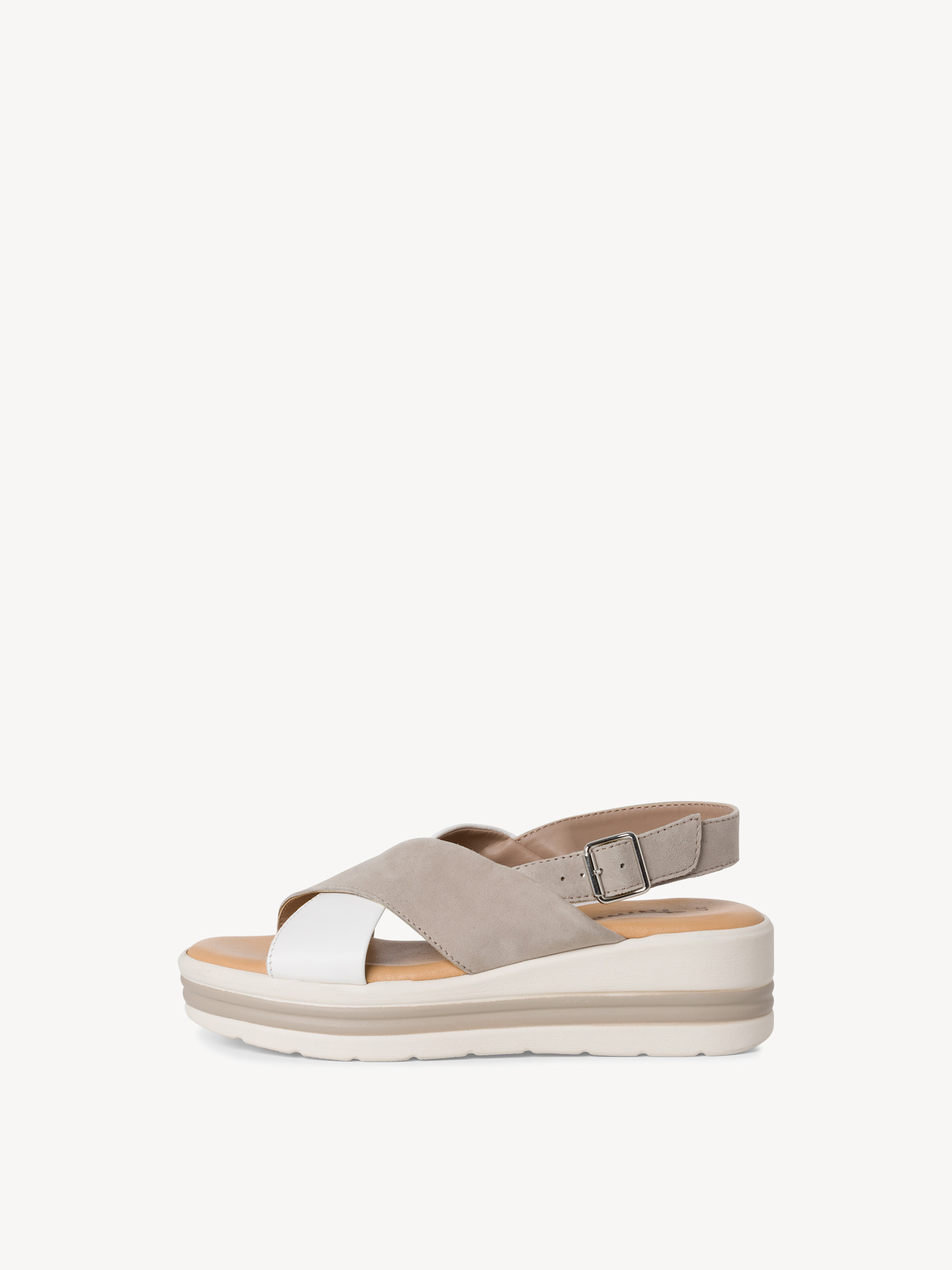 Leather Heeled sandal - brown 1-28245-42-344: Buy Tamaris Sandals online!
