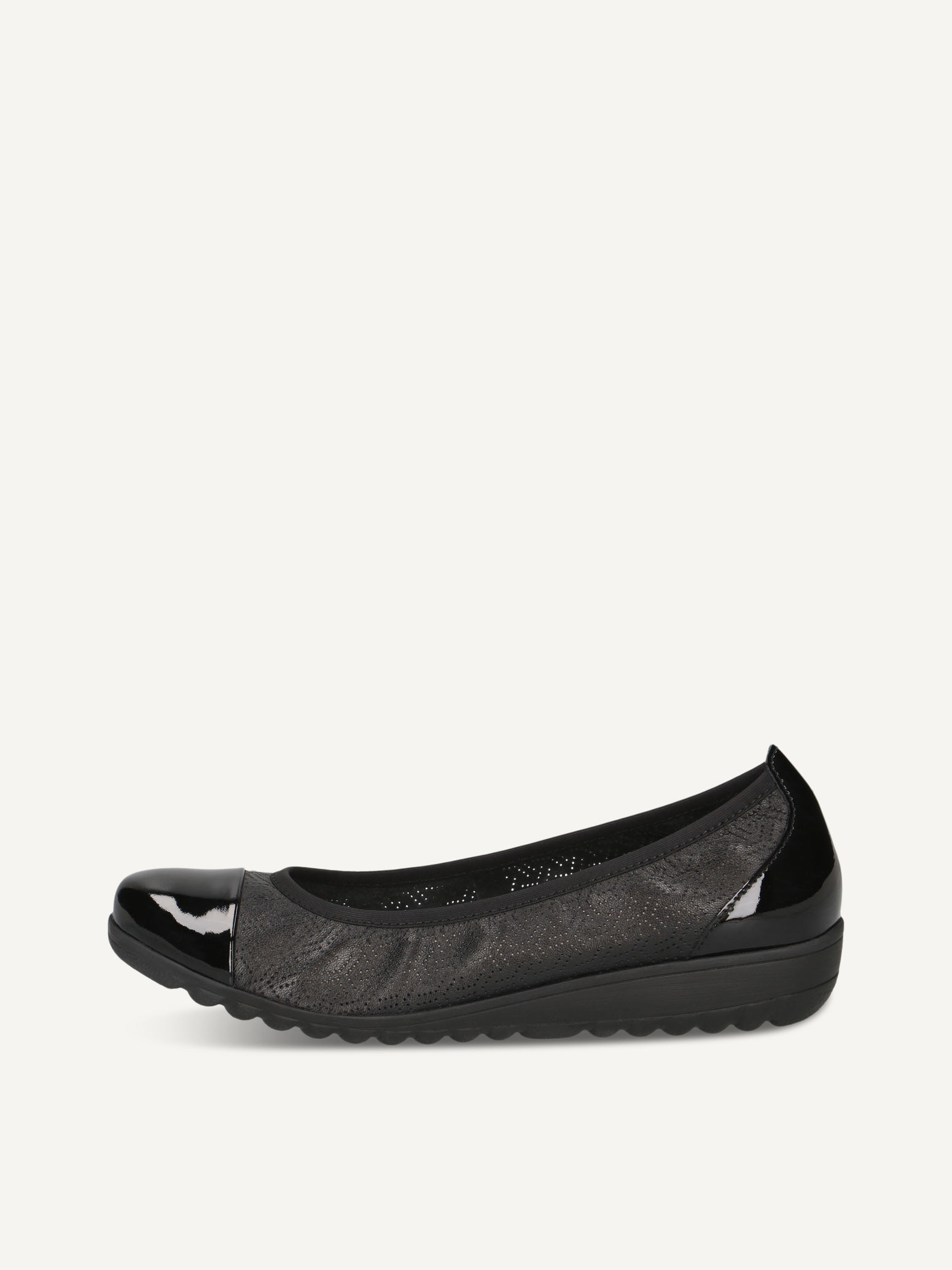 CAPRICE Ballerine noir en Cuir P36 59 €