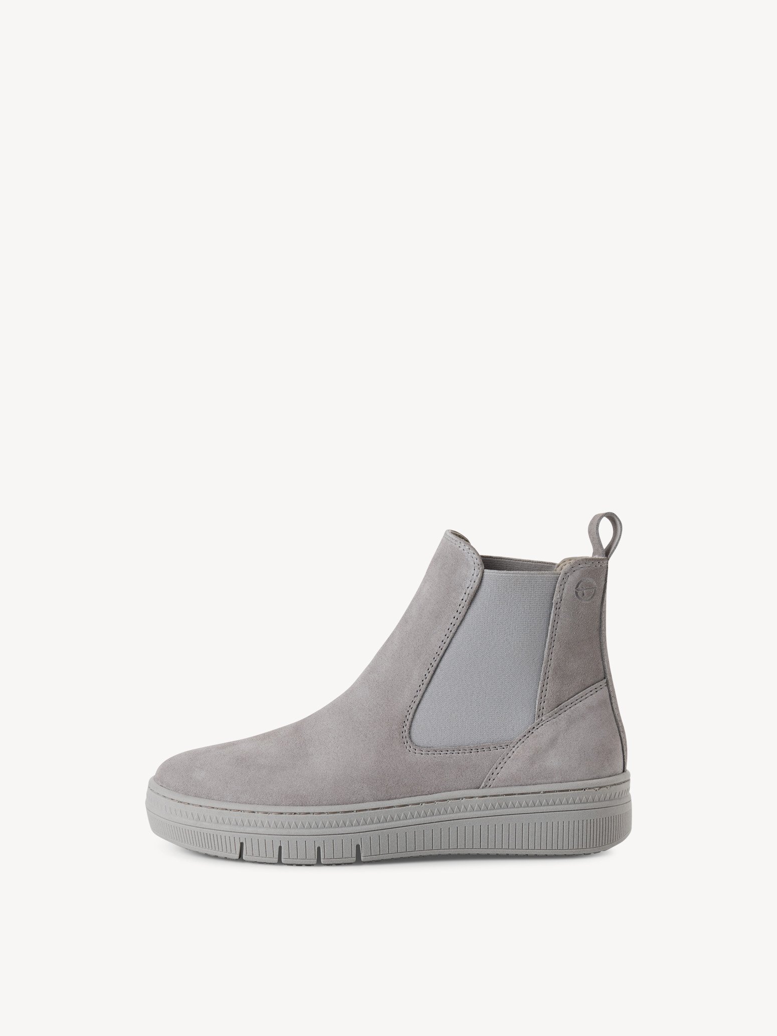 Leather Chelsea boot - grey