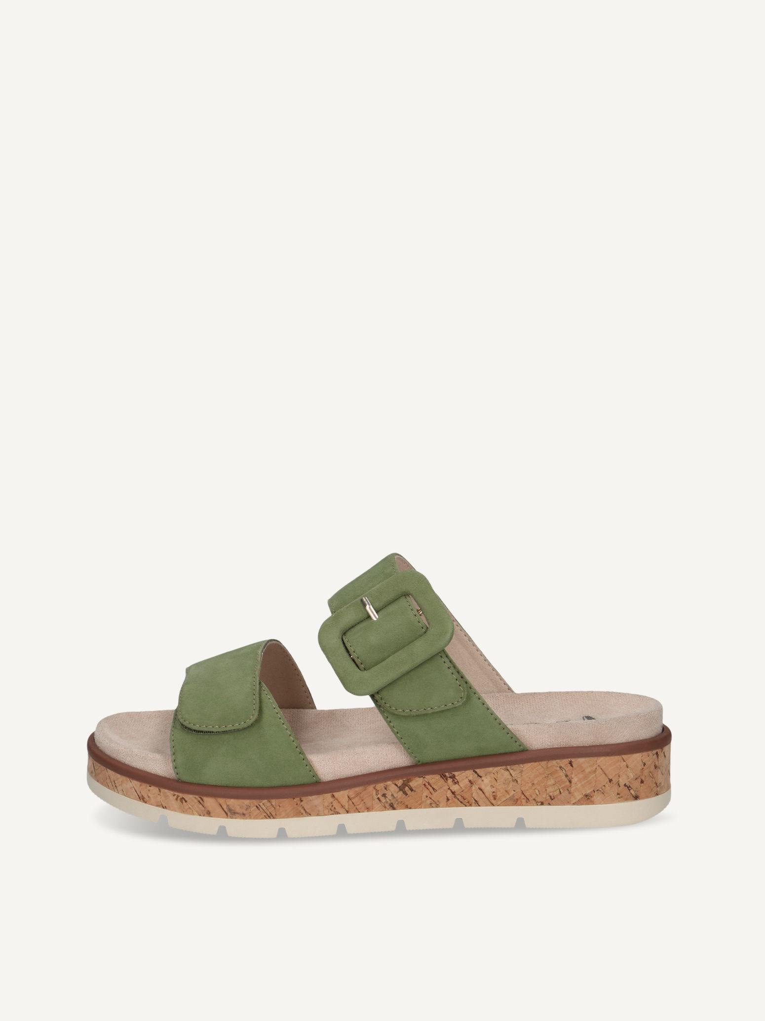 CAPRICE Mule vert en Cuir sans talon P40 61 €