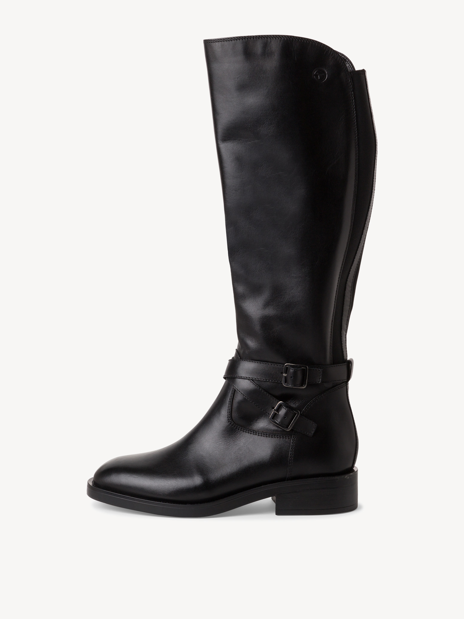 Bottes en cuir - noir