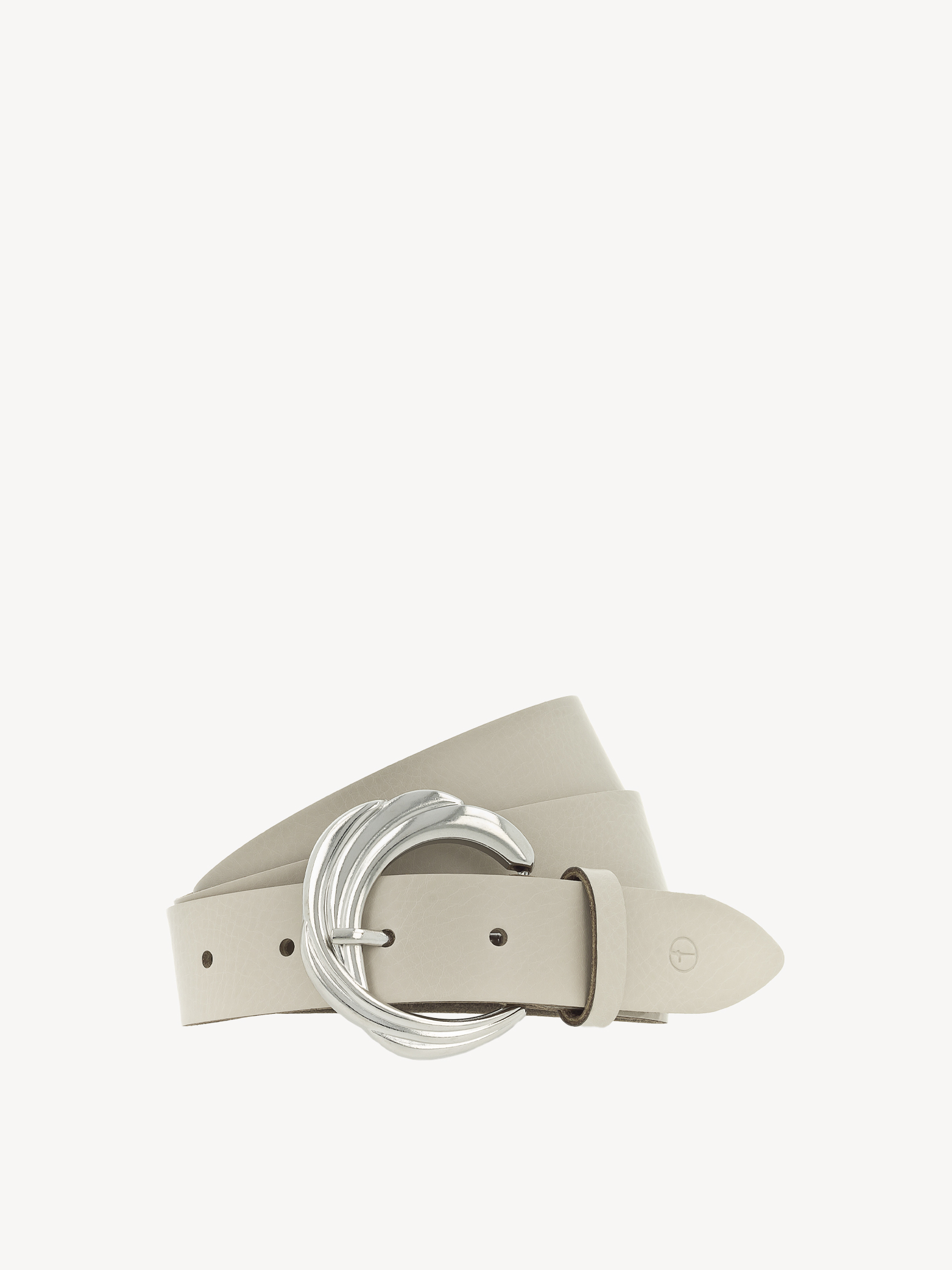 Leather Belt - beige