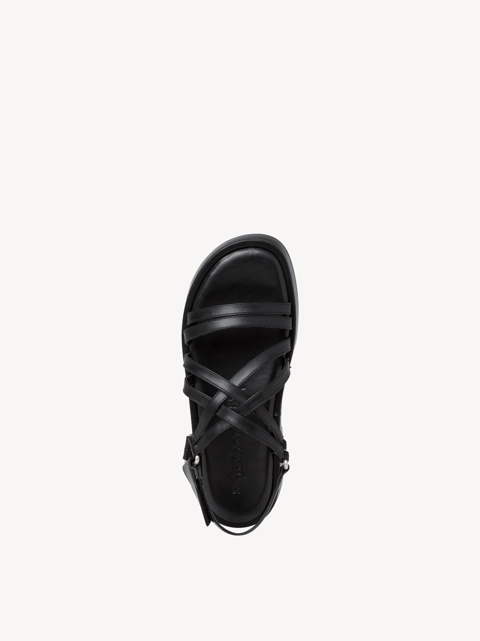 Sandal - black, BLACK, hi-res