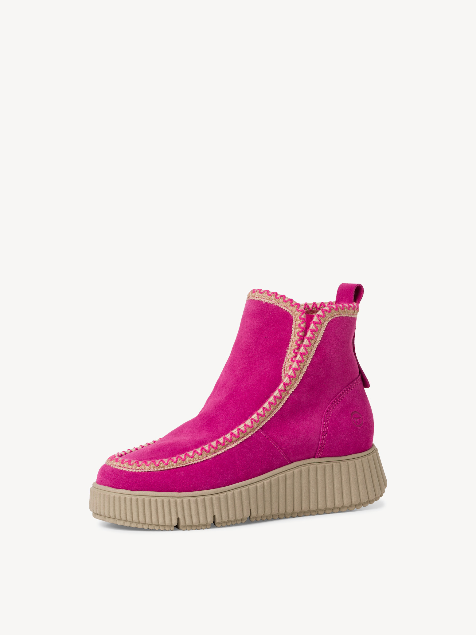 Lederstiefelette - pink Warmfutter 1-26865-41-513: Tamaris Stiefeletten &  Boots online kaufen!