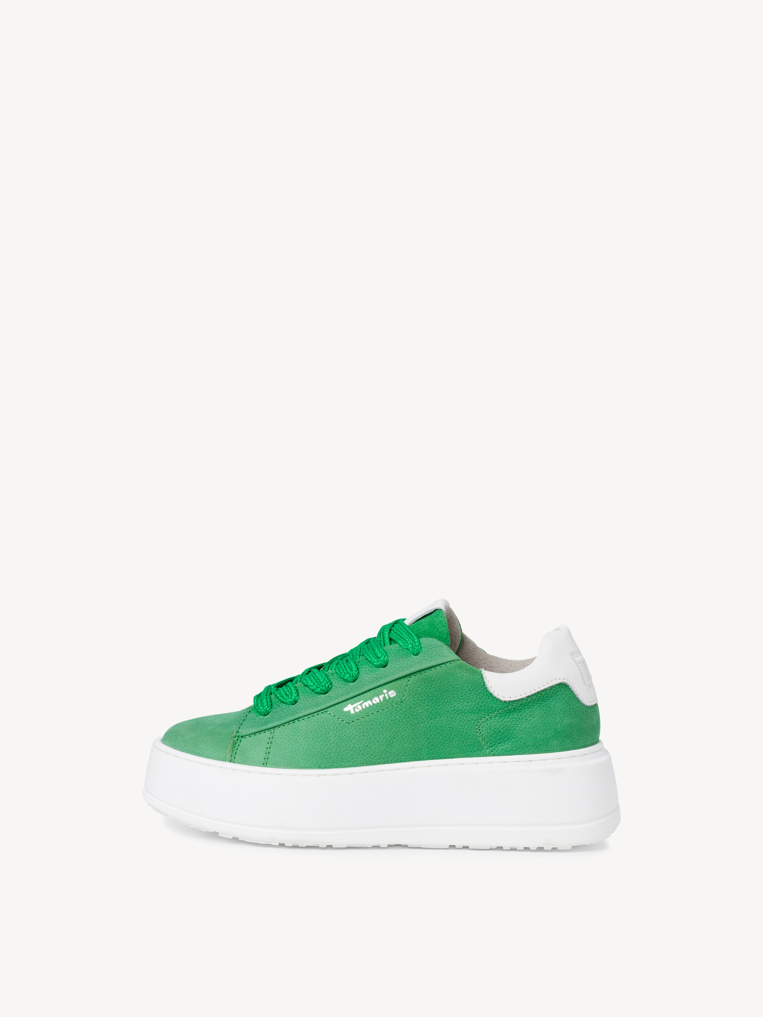 Ledersneaker - grün