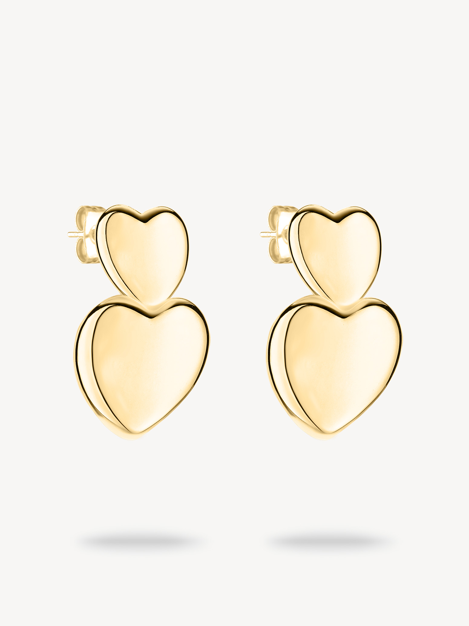 Ohrring gold Gr. 26mm